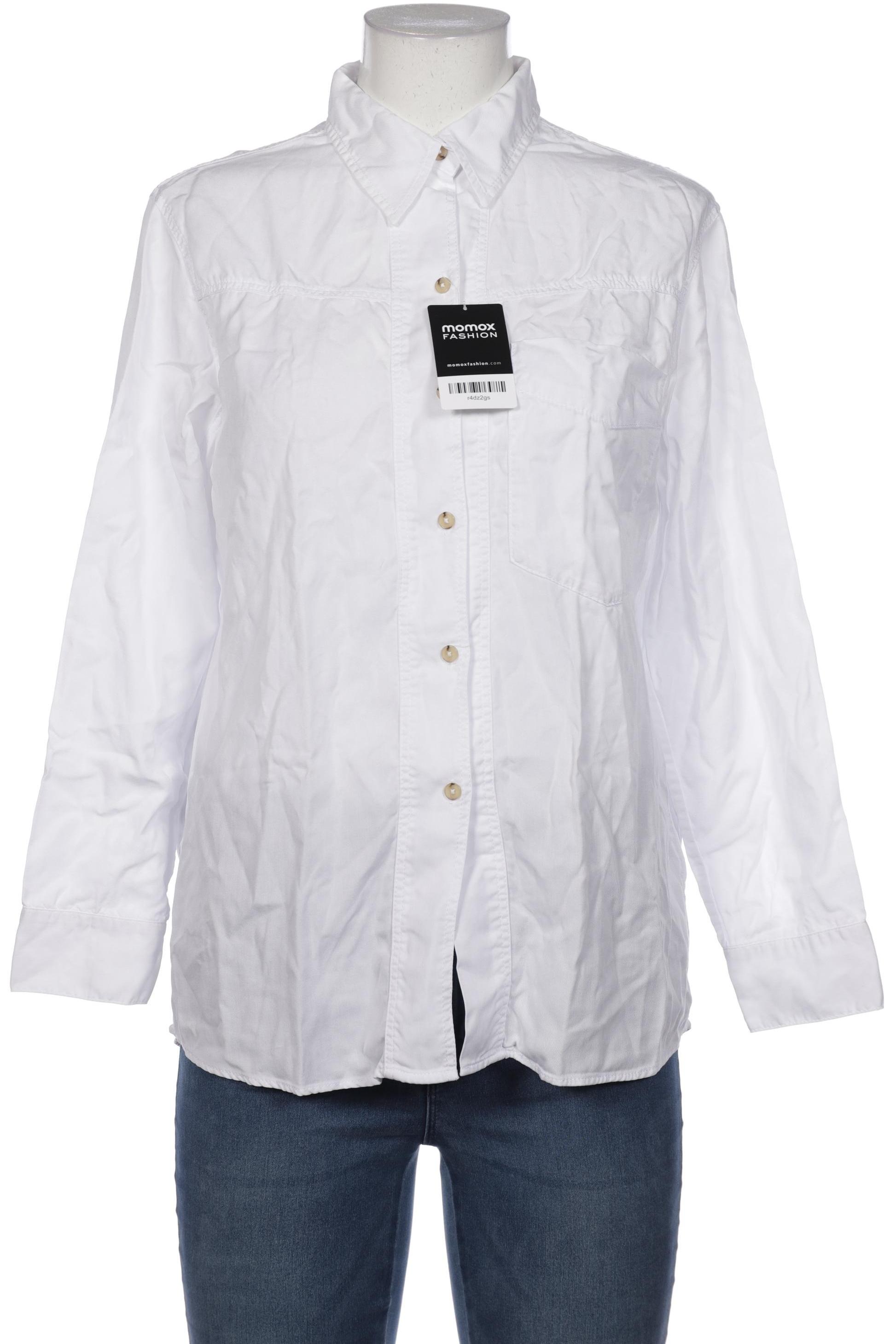 

Massimo Dutti Damen Bluse, weiß, Gr. 38