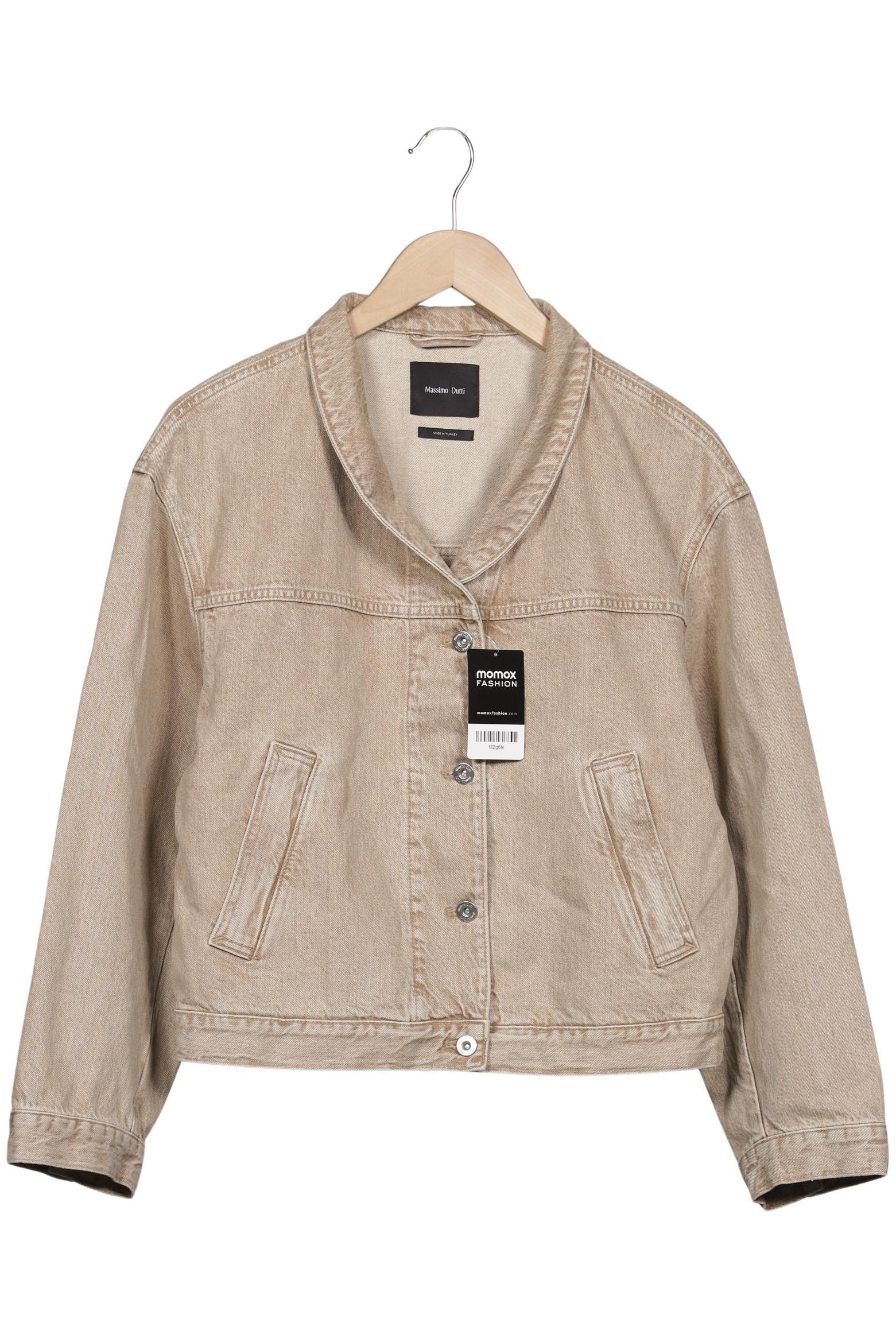 

Massimo Dutti Damen Jacke, beige, Gr. 36