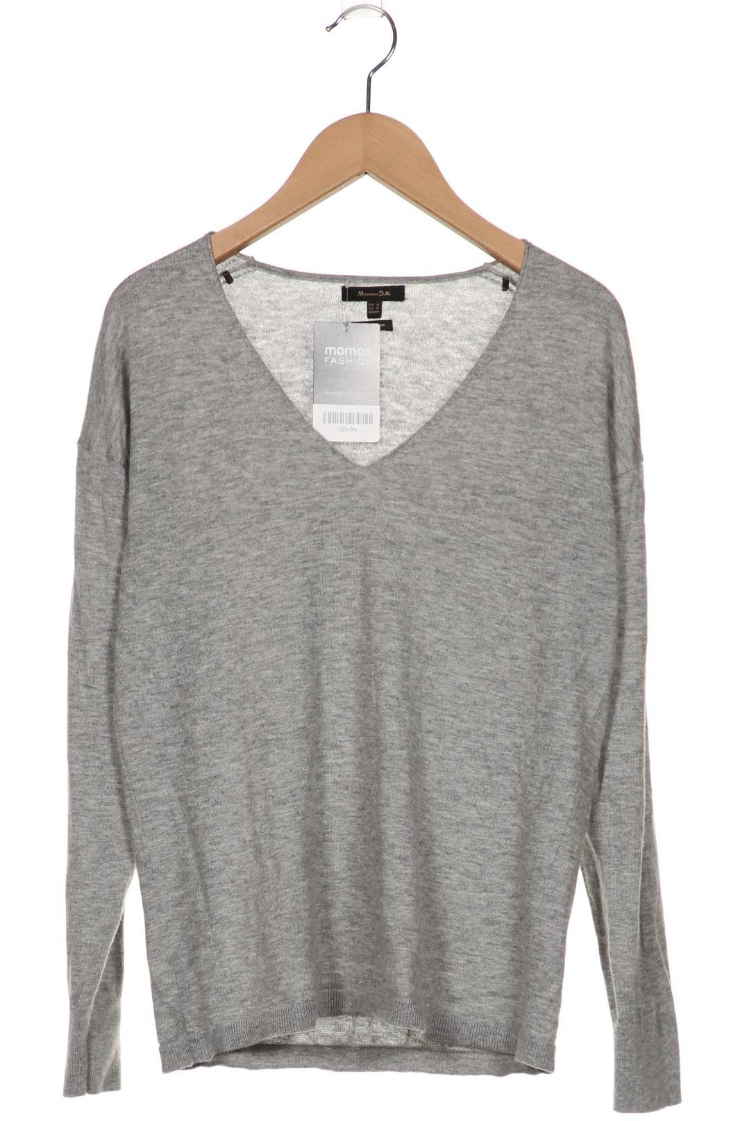 

Massimo Dutti Damen Pullover, grau, Gr. 34