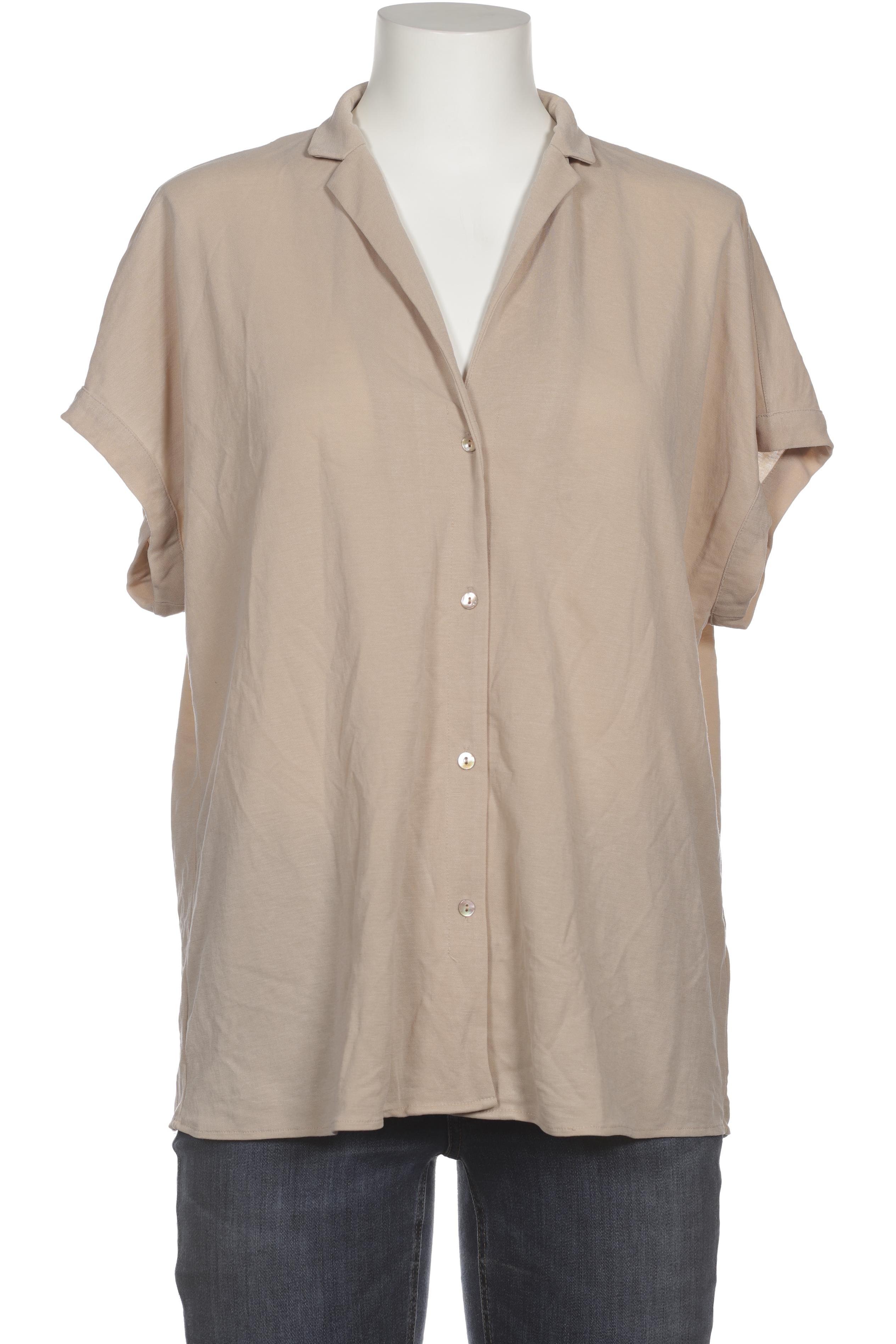 

Massimo Dutti Damen Bluse, beige, Gr. 42