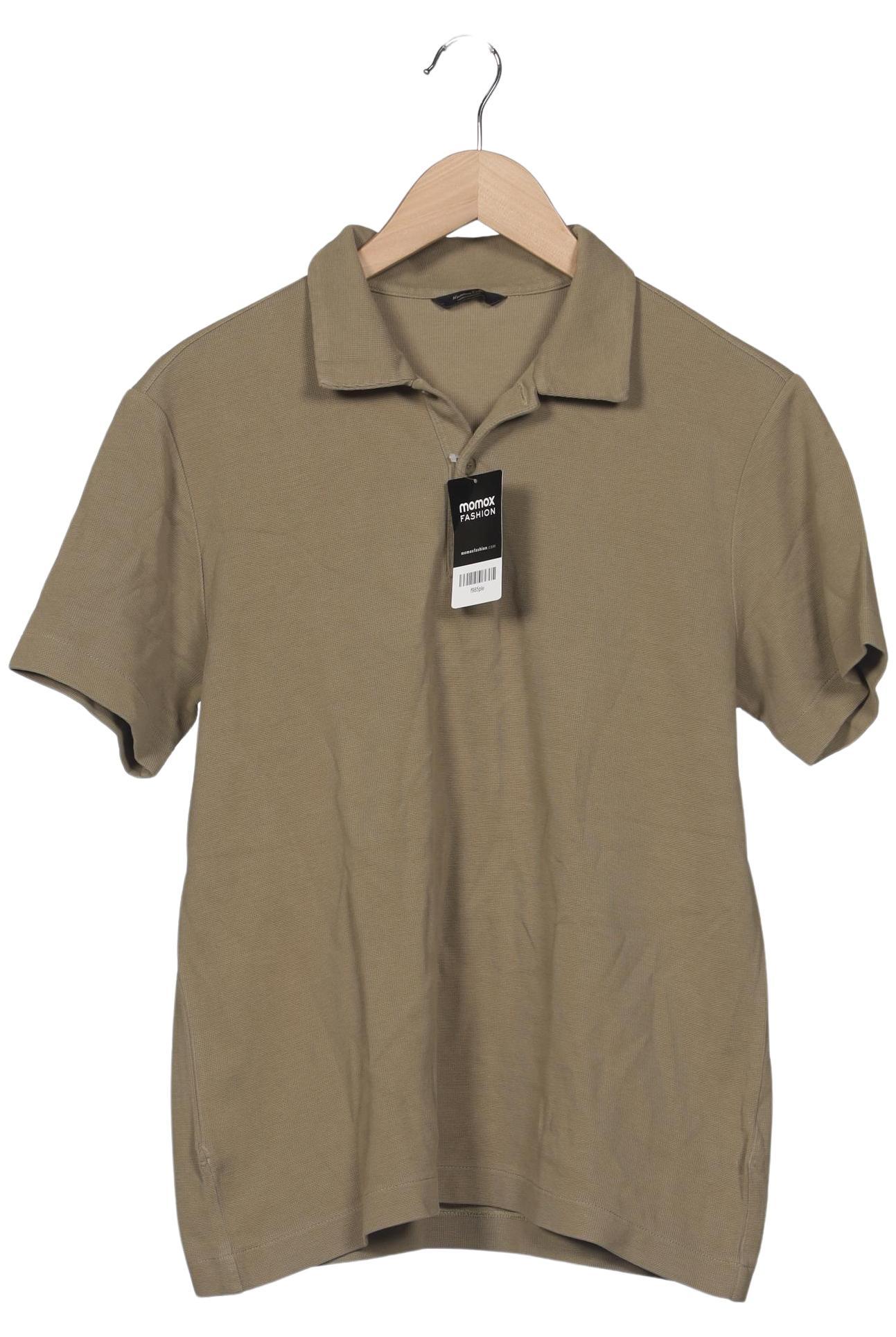 

Massimo Dutti Damen Poloshirt, grün, Gr. 42