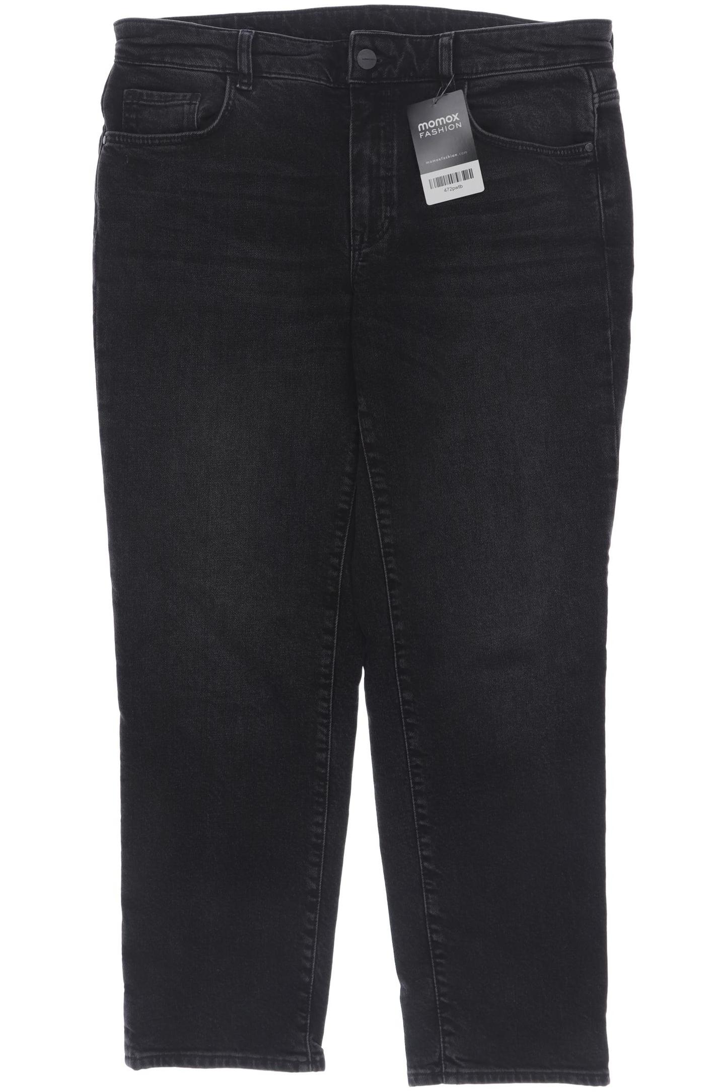 

Massimo Dutti Damen Jeans, schwarz