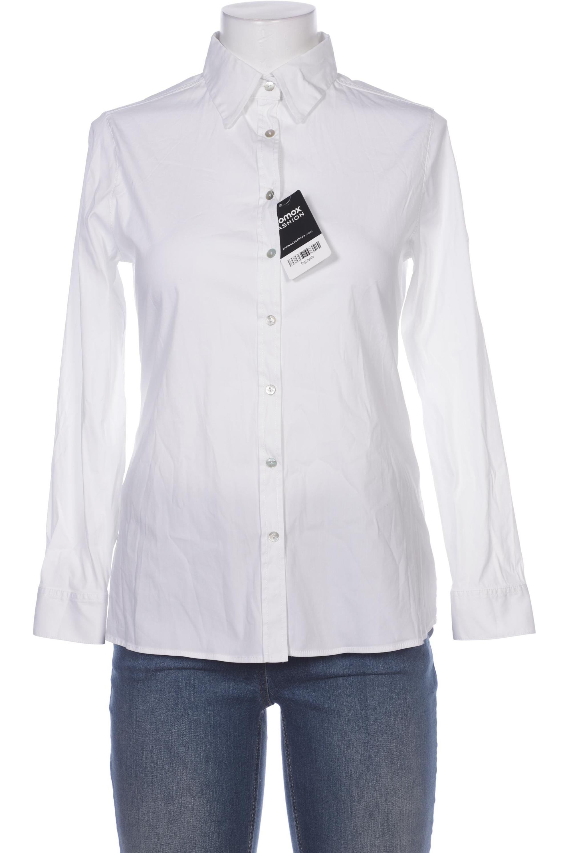 

Massimo Dutti Damen Bluse, weiß, Gr. 38
