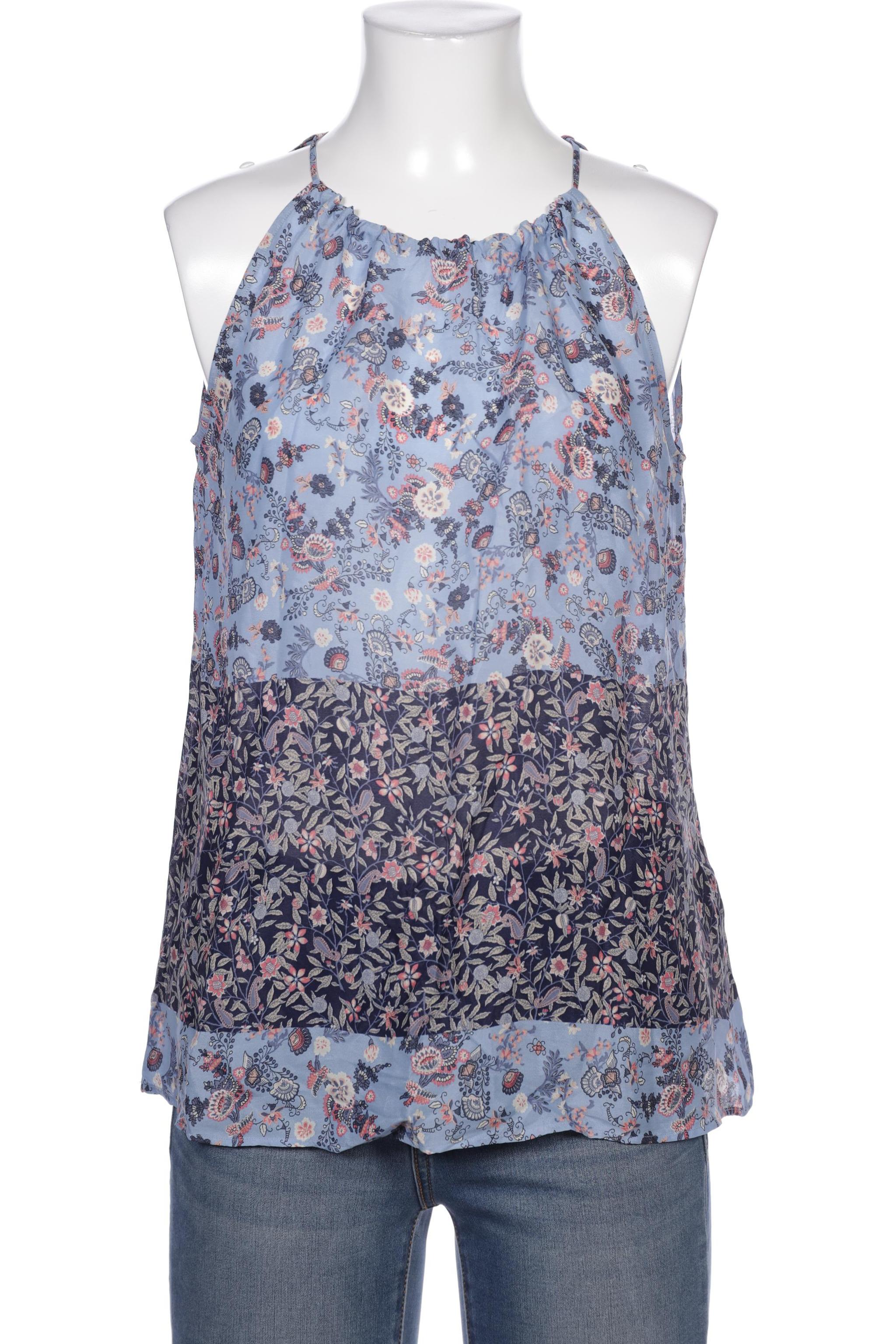 

Massimo Dutti Damen Bluse, blau, Gr. 38