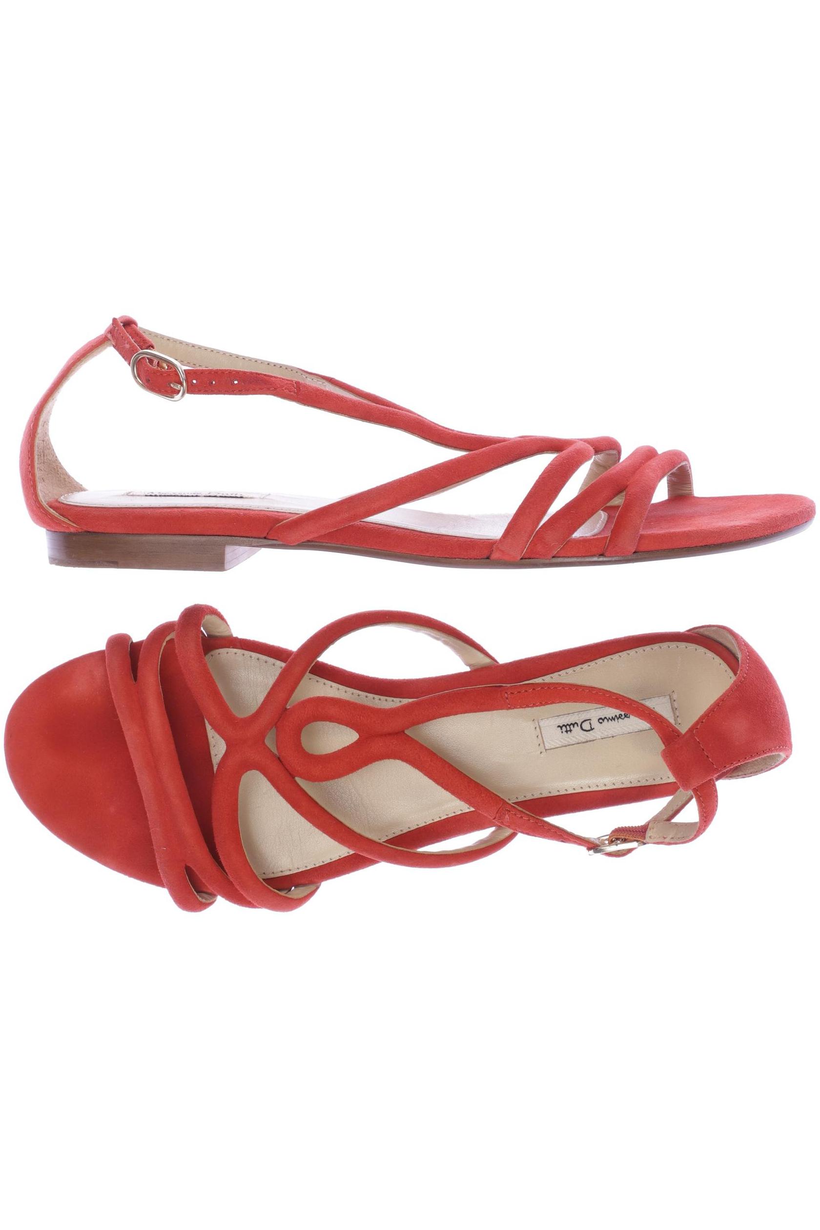 

Massimo Dutti Damen Sandale, rot, Gr. 39