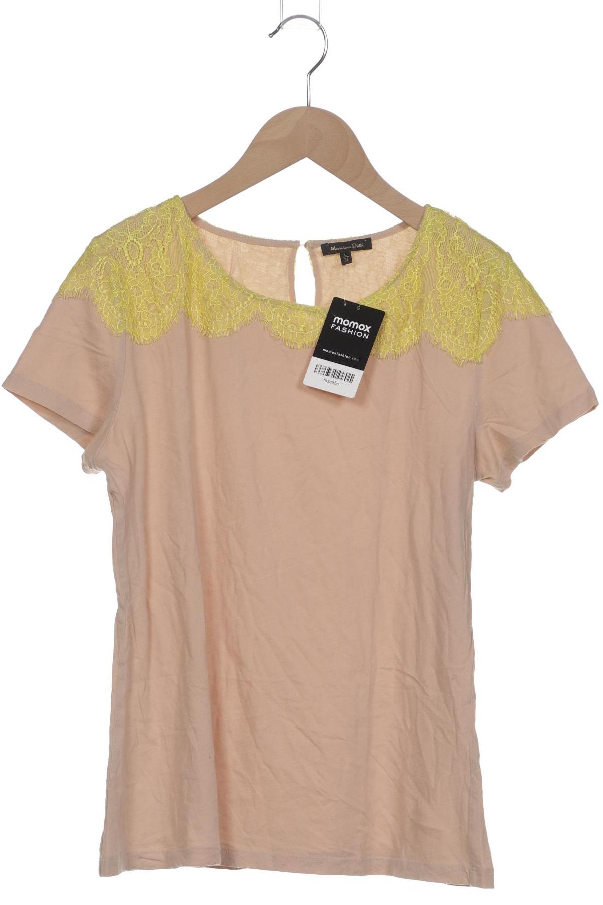 

Massimo Dutti Damen T-Shirt, beige, Gr. 42