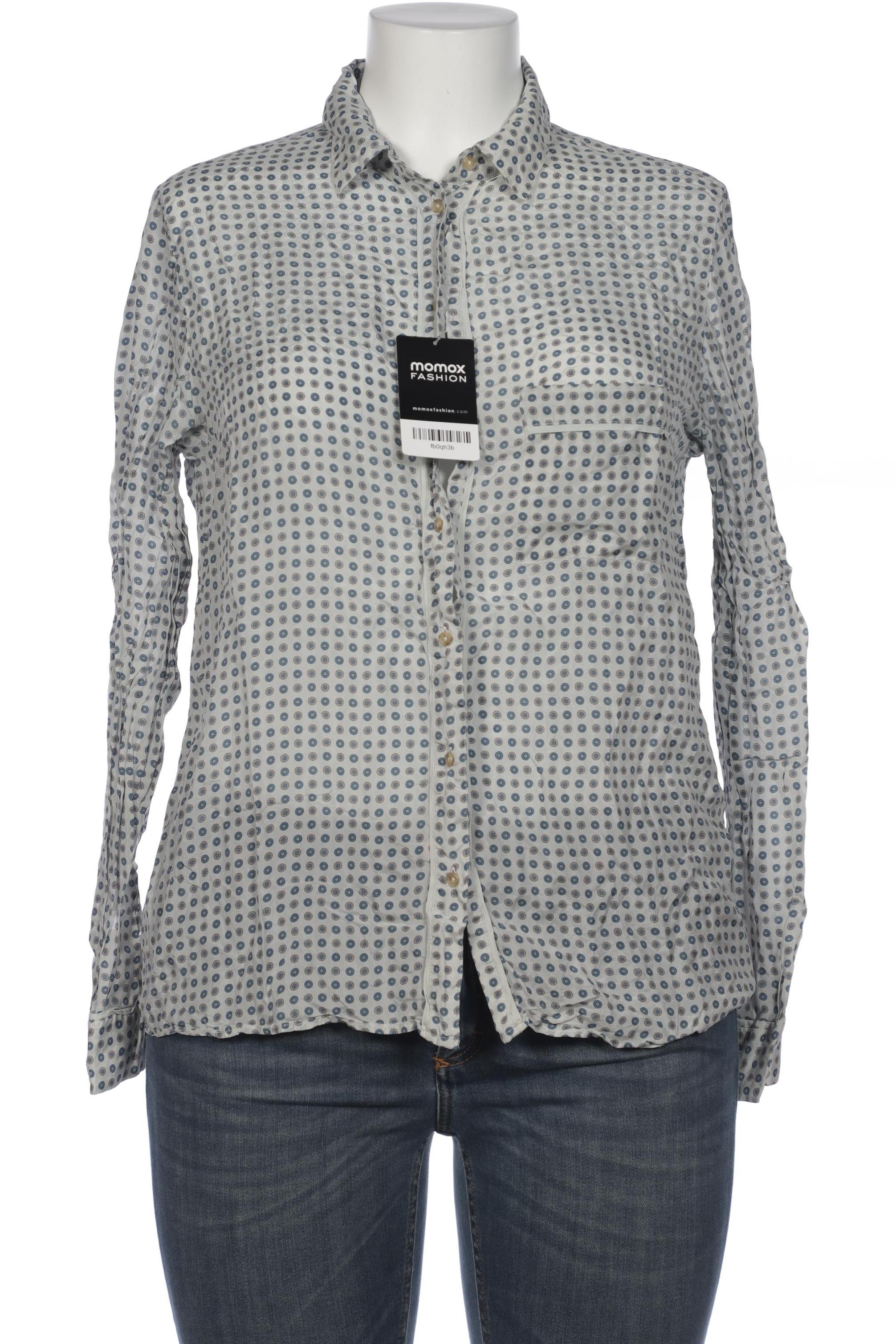 

Massimo Dutti Damen Bluse, hellblau, Gr. 44