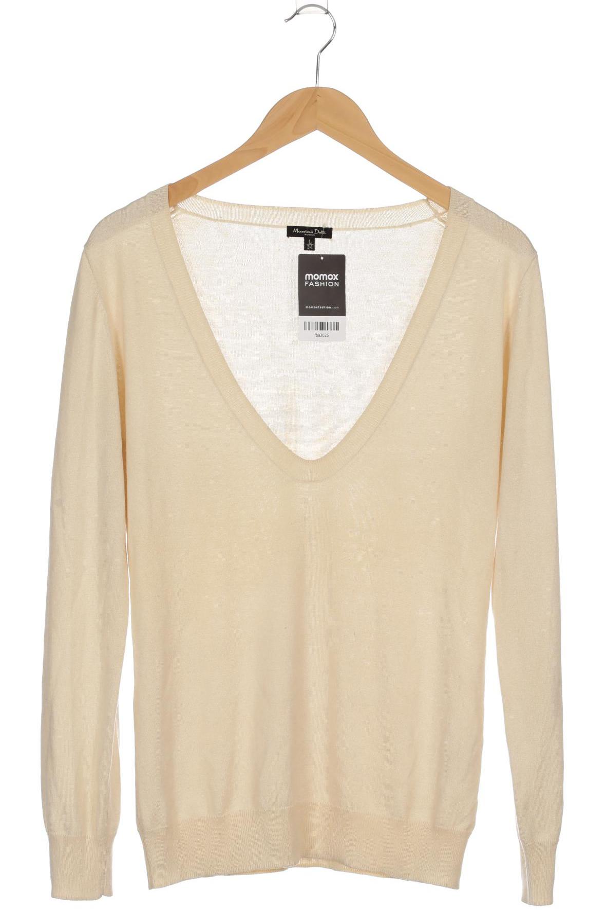 

Massimo Dutti Damen Pullover, beige, Gr. 42