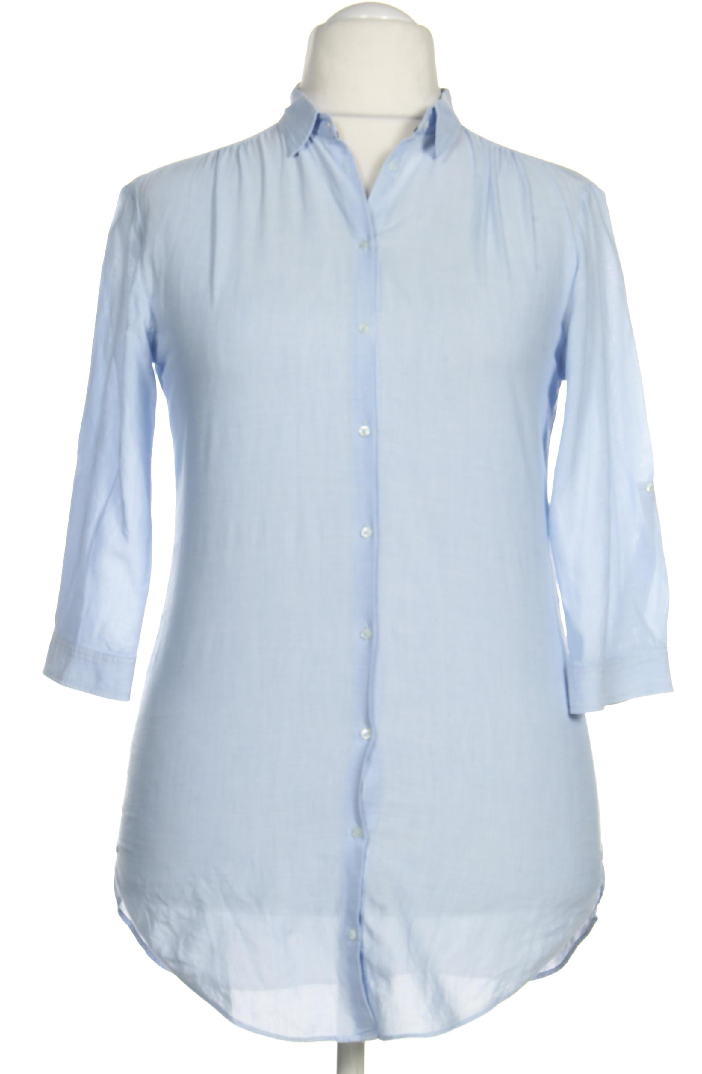 

Massimo Dutti Damen Bluse, blau, Gr. 42