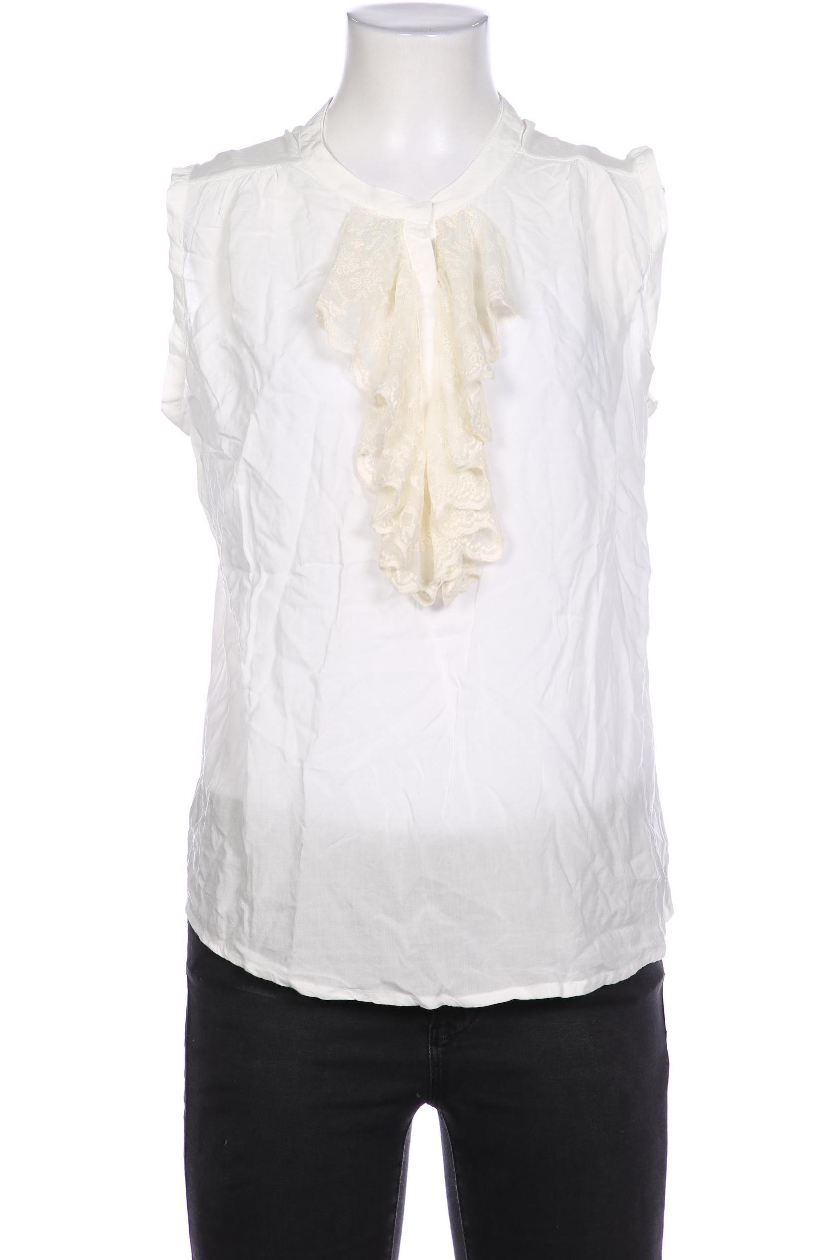 

Massimo Dutti Damen Top, weiß, Gr. 34