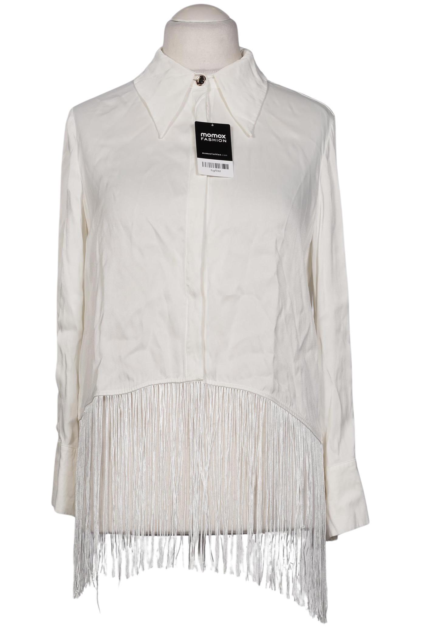 

Massimo Dutti Damen Bluse, weiß, Gr. 42