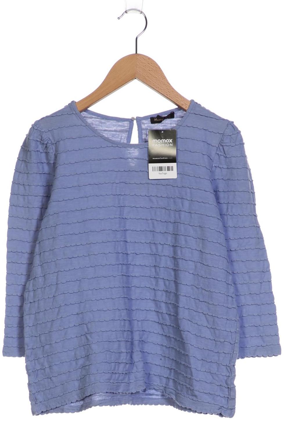 

Massimo Dutti Damen Langarmshirt, hellblau, Gr. 36