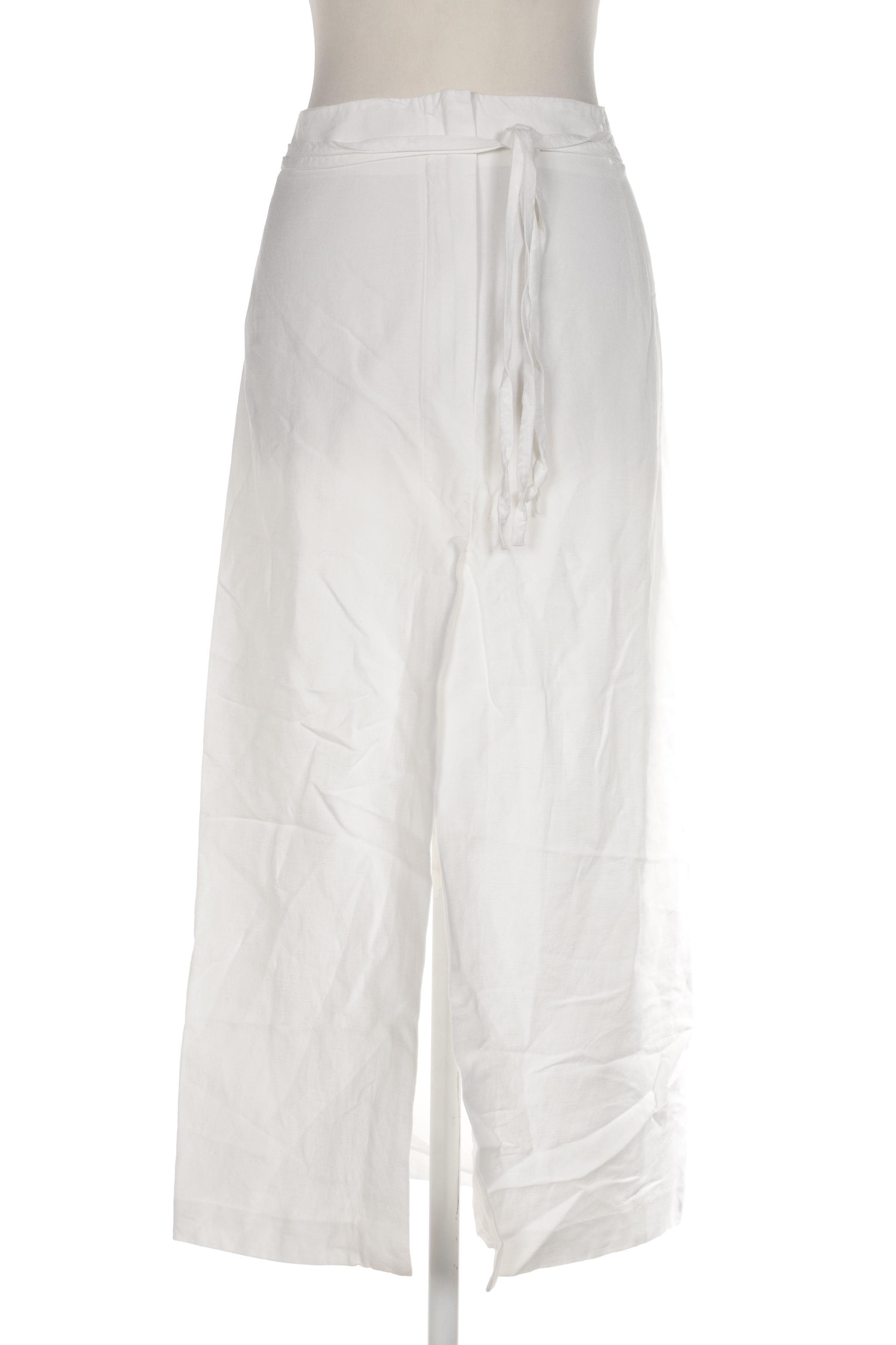 

Massimo Dutti Damen Rock, weiß, Gr. 42