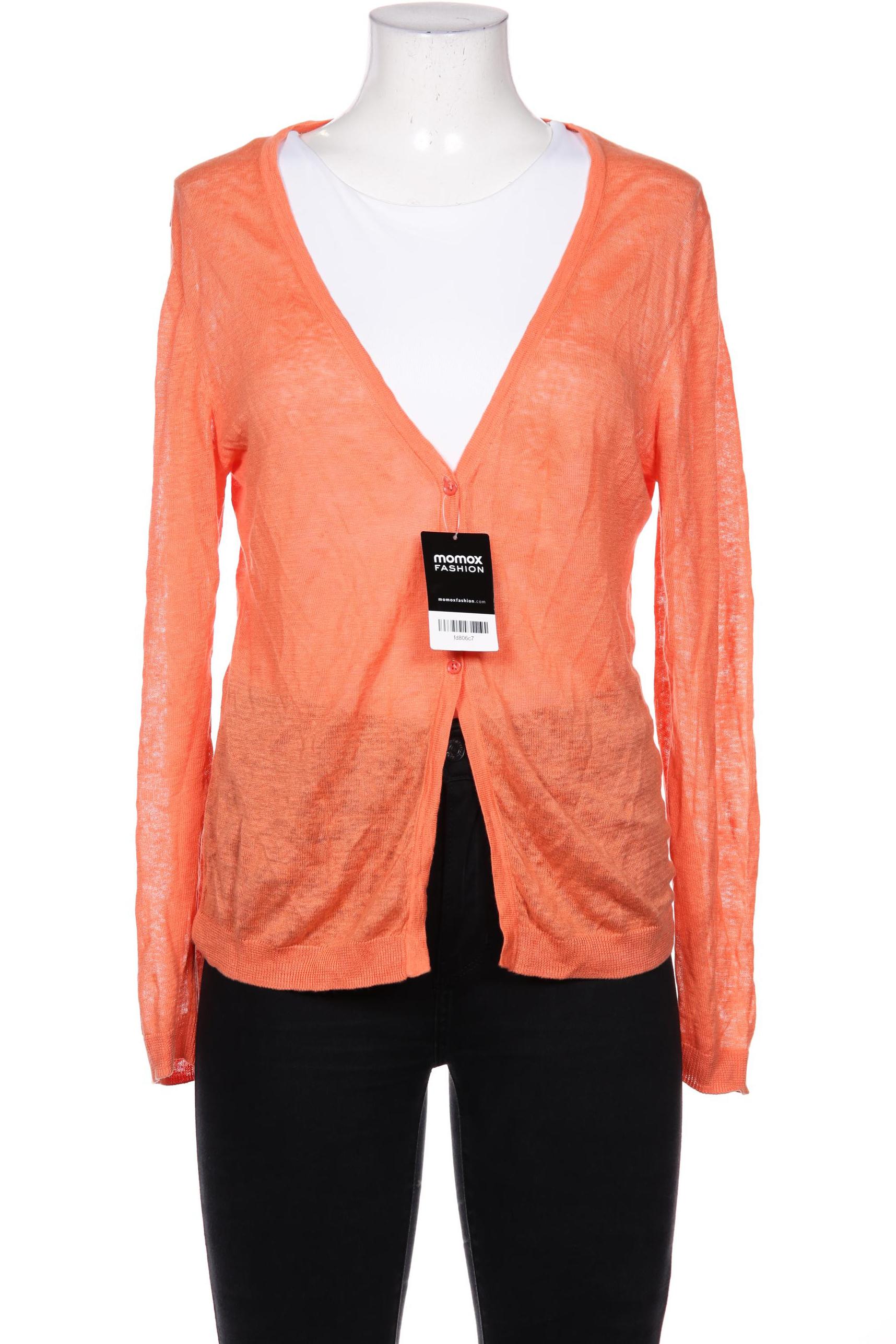 

Massimo Dutti Damen Strickjacke, orange, Gr. 42