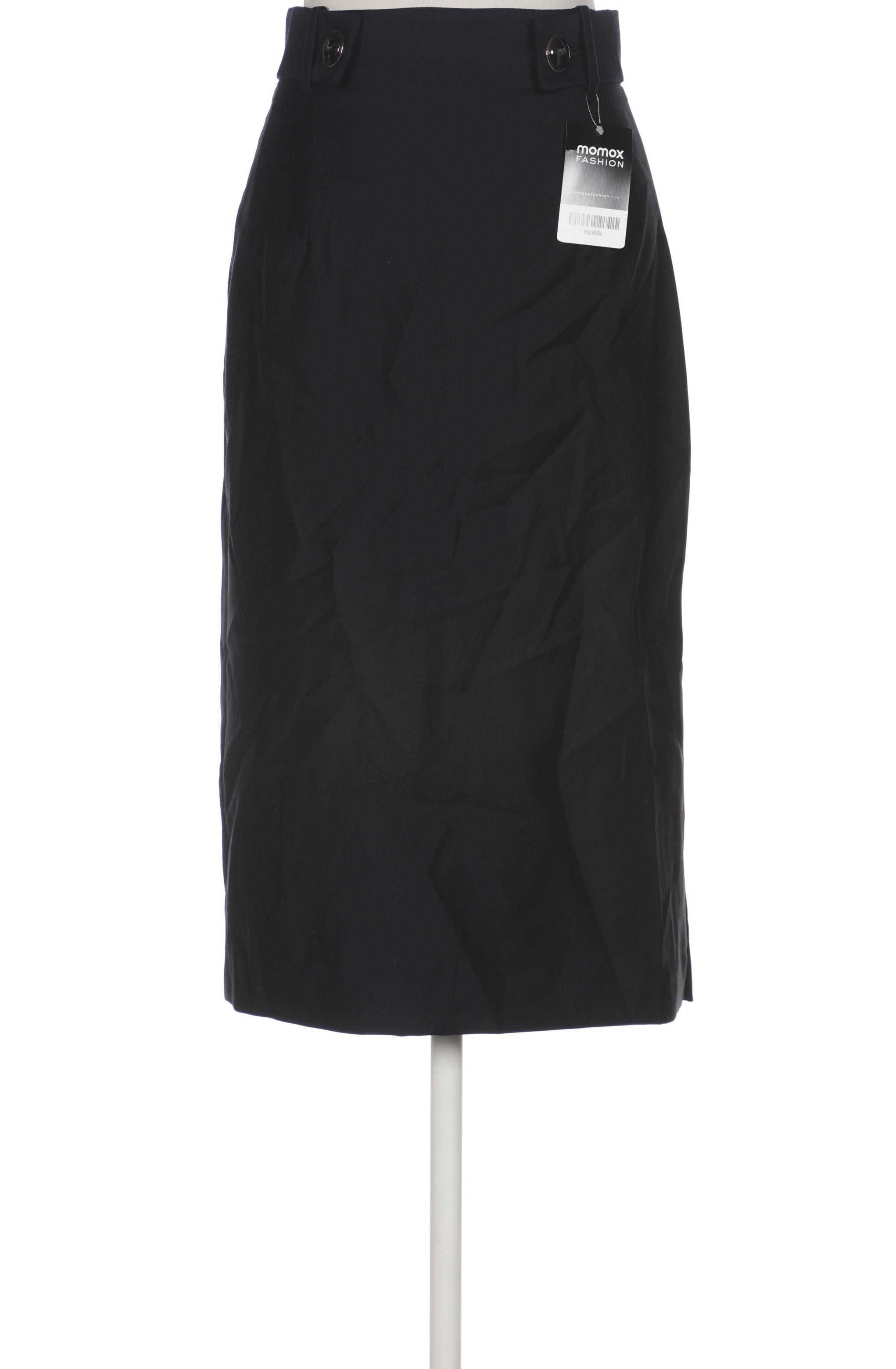 

Massimo Dutti Damen Rock, marineblau, Gr. 36