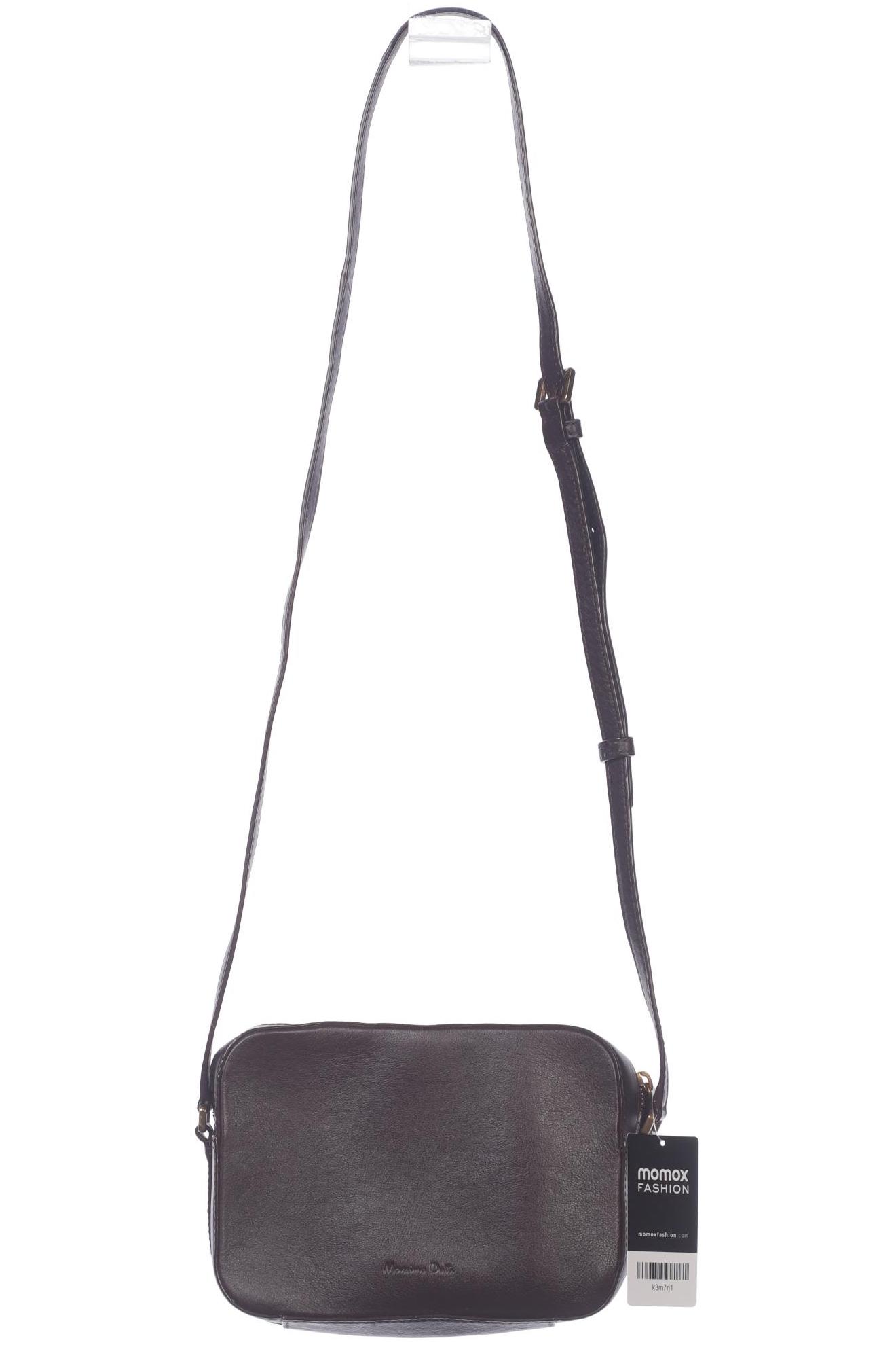 

Massimo Dutti Damen Handtasche, bordeaux, Gr.