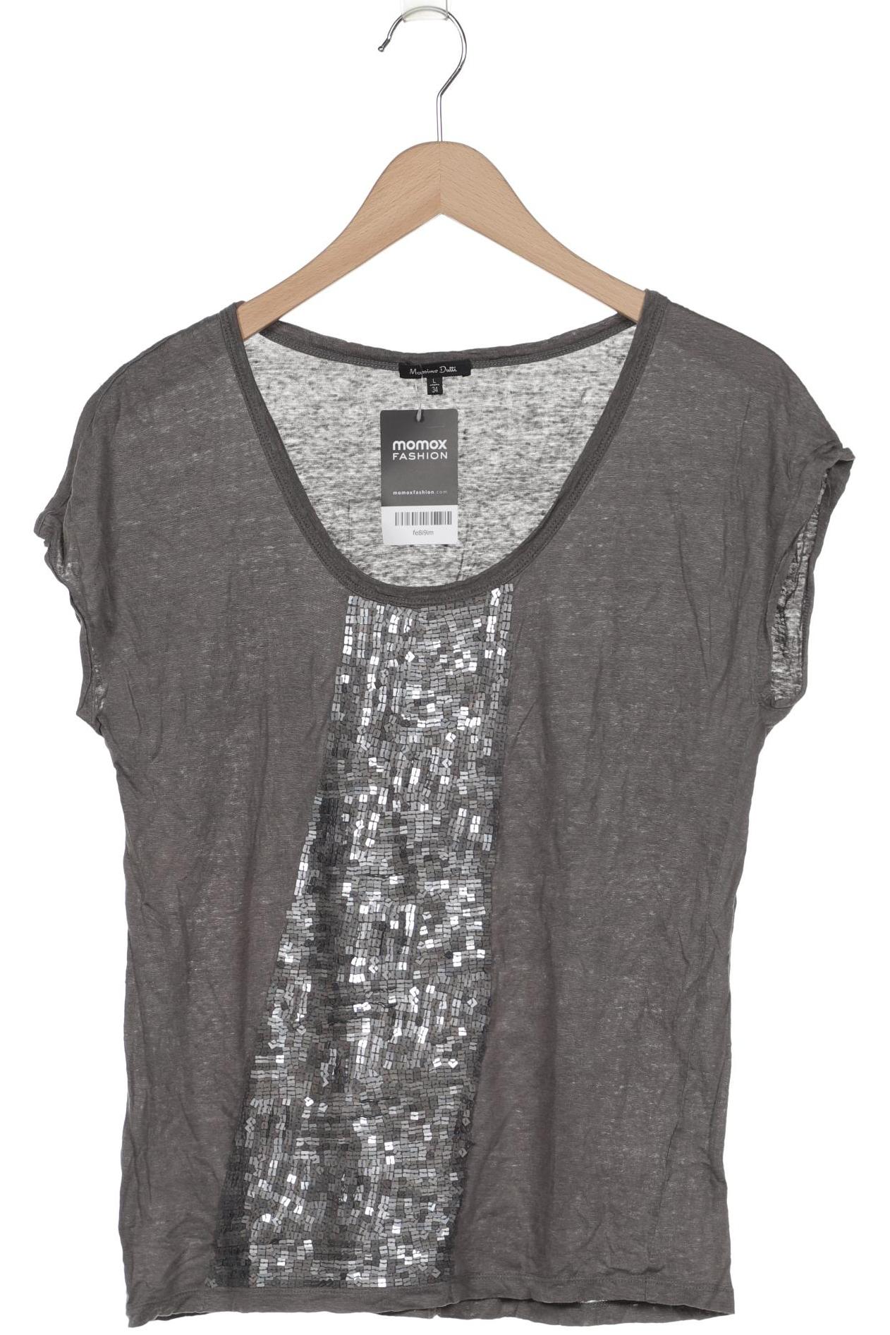 

Massimo Dutti Damen T-Shirt, grau