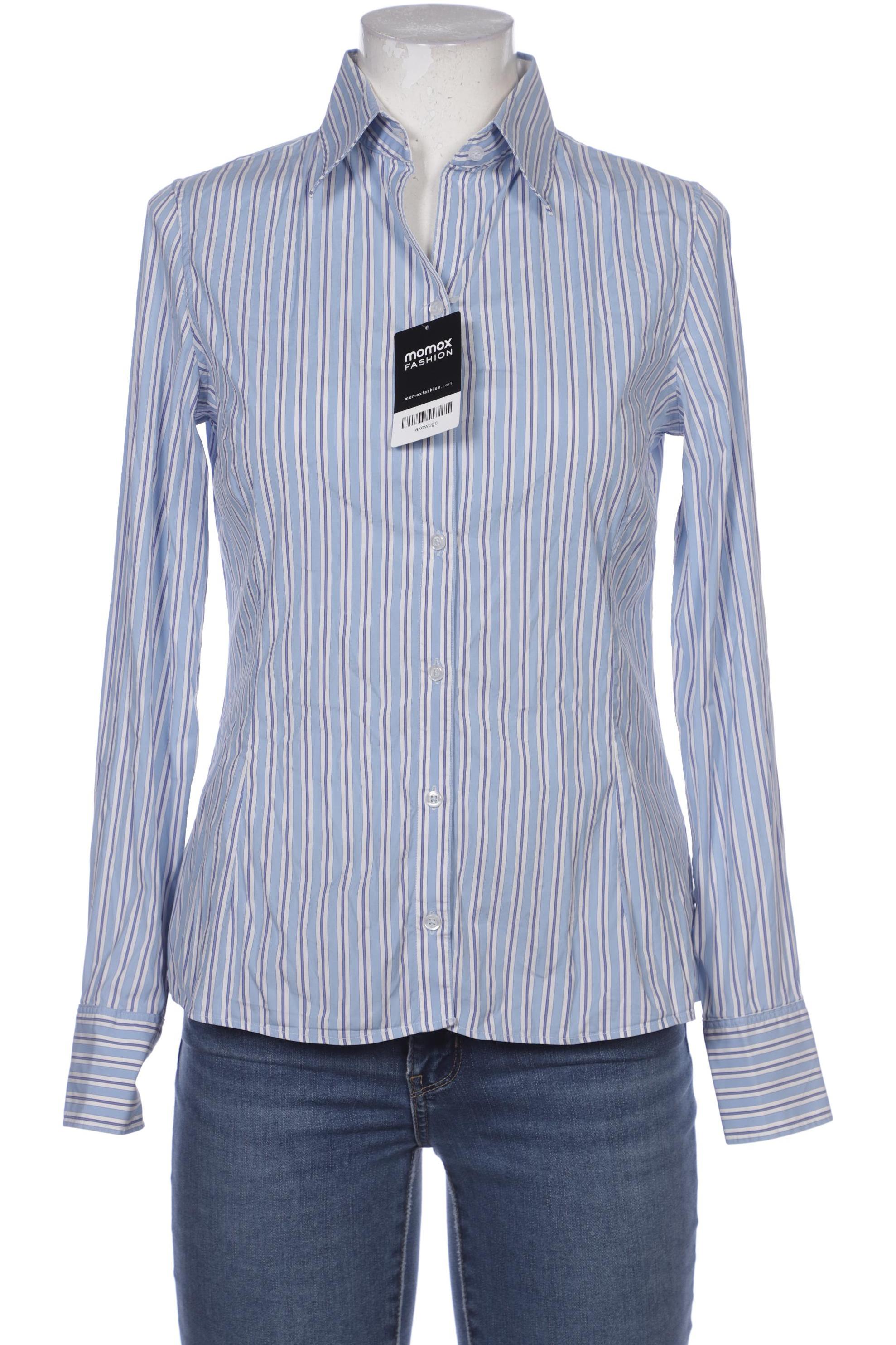 

Massimo Dutti Damen Bluse, blau, Gr. 40