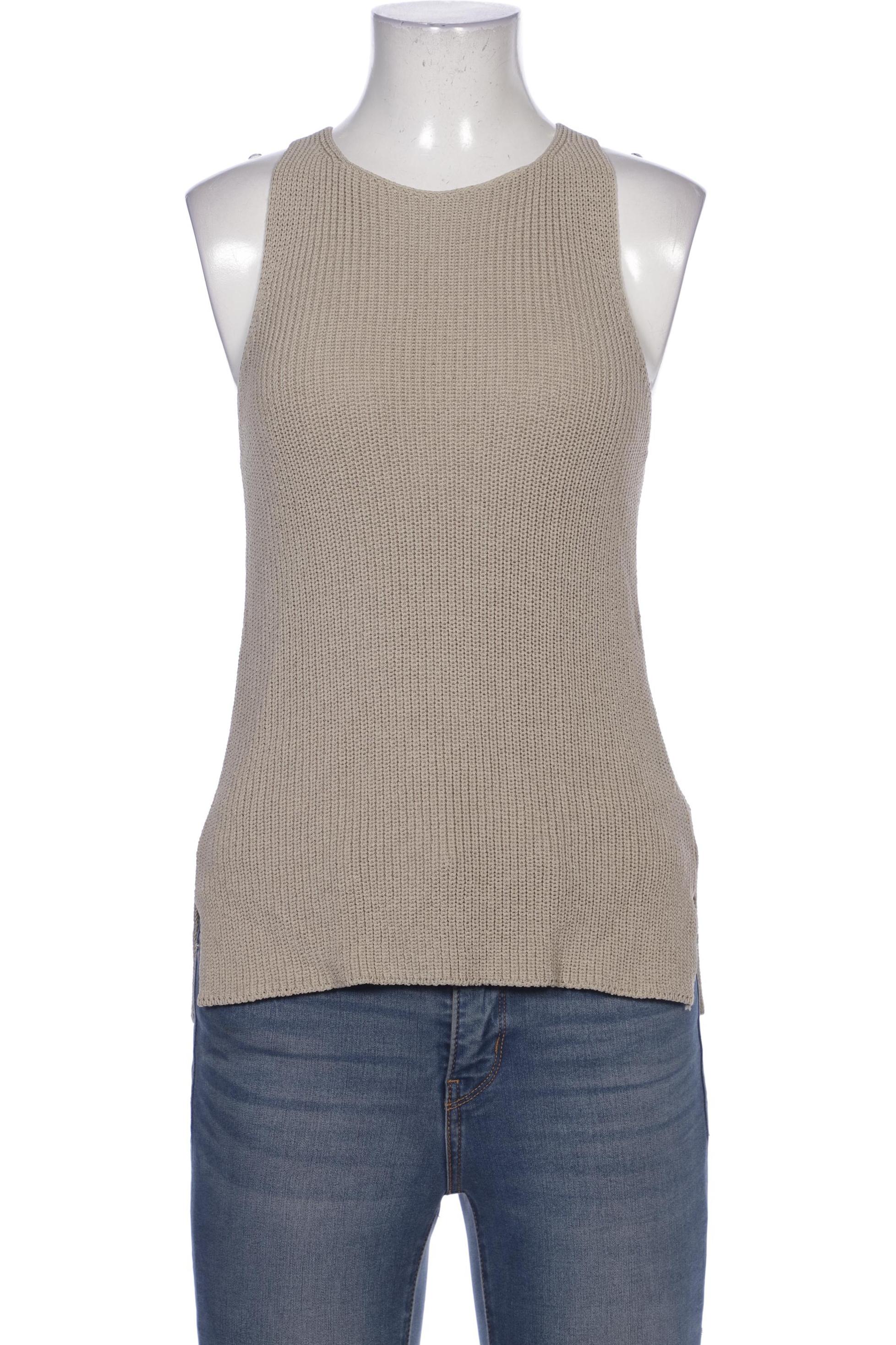 

Massimo Dutti Damen Top, beige, Gr. 34