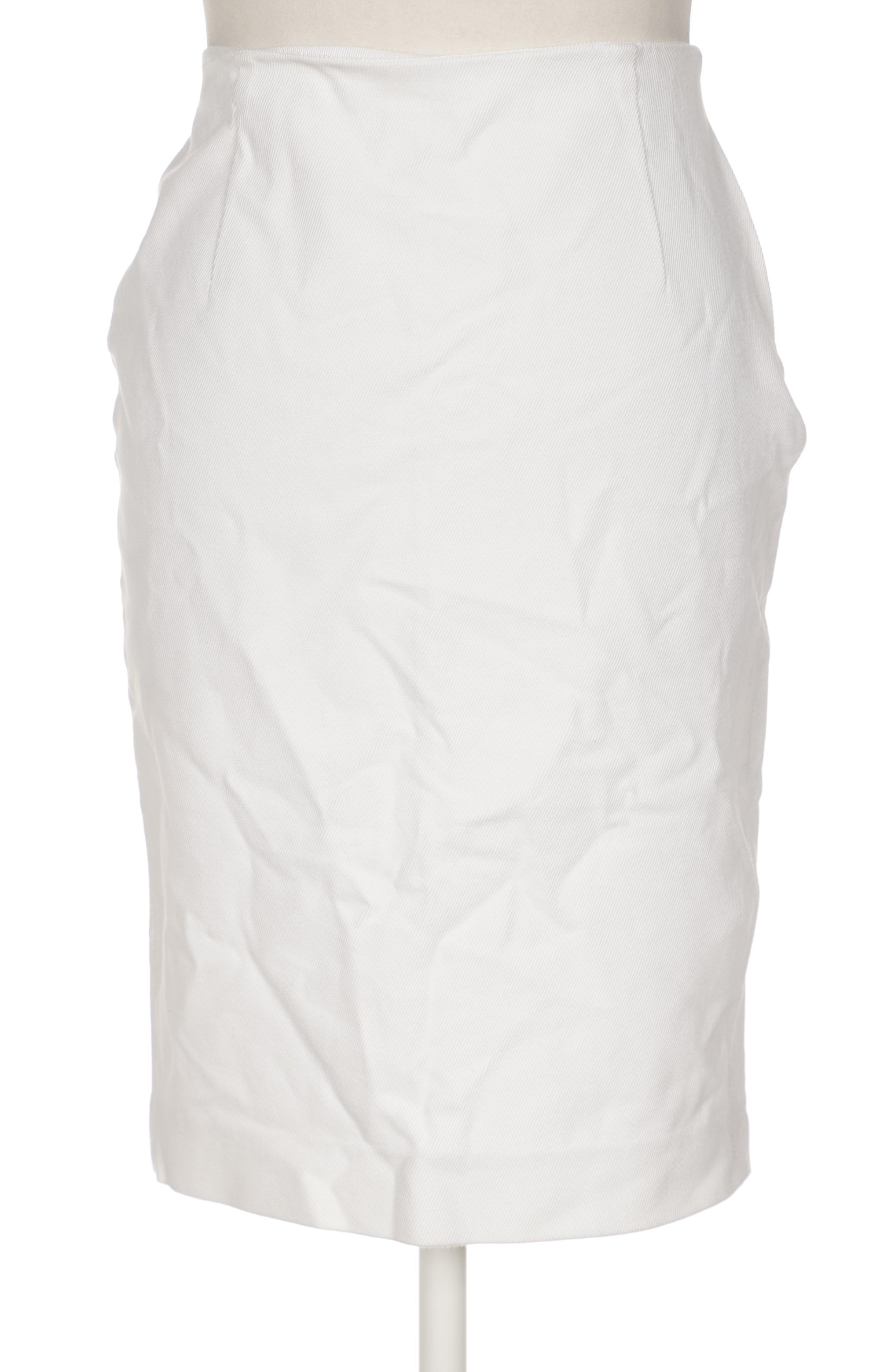 

Massimo Dutti Damen Rock, weiß, Gr. 40