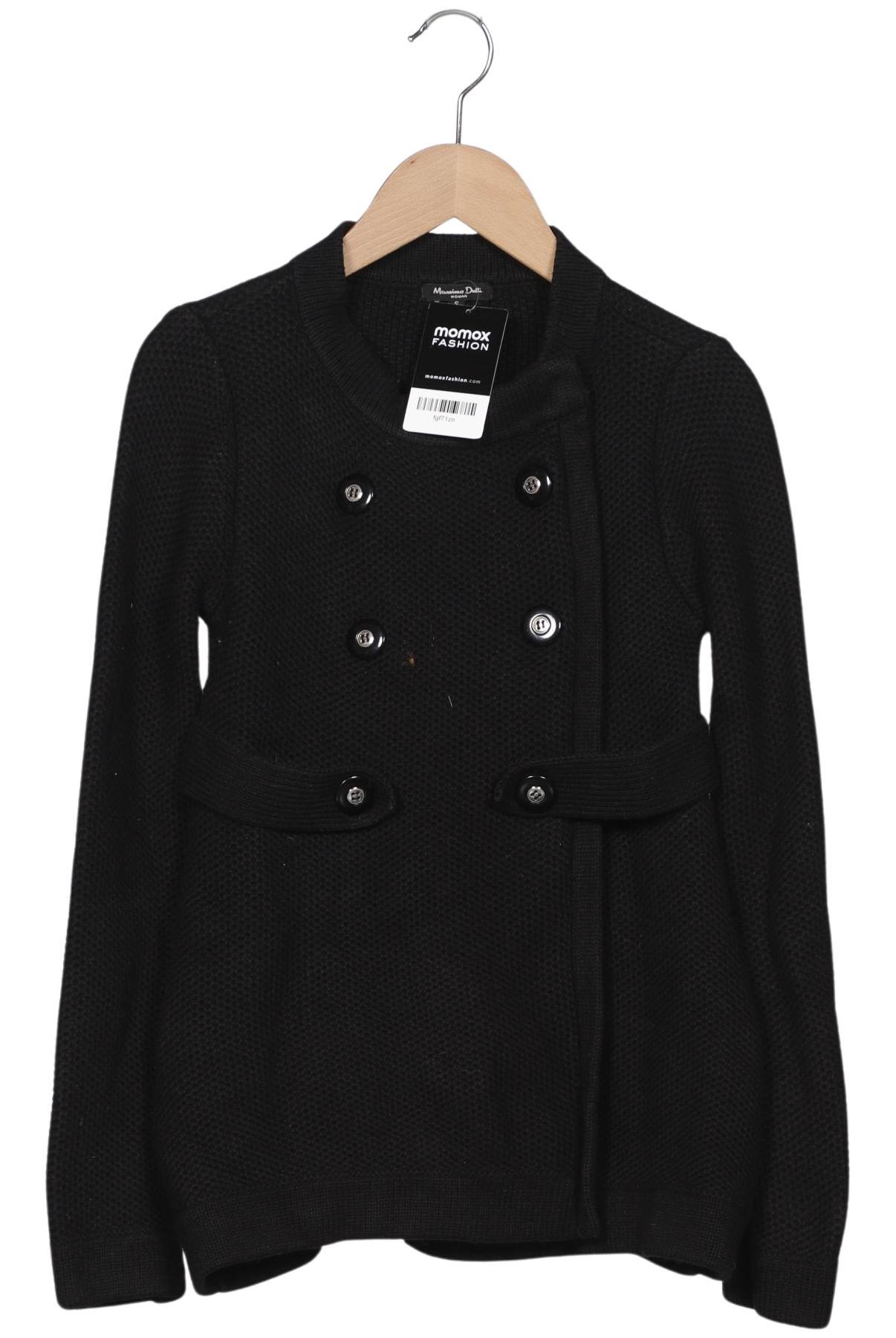 

Massimo Dutti Damen Strickjacke, schwarz, Gr. 36