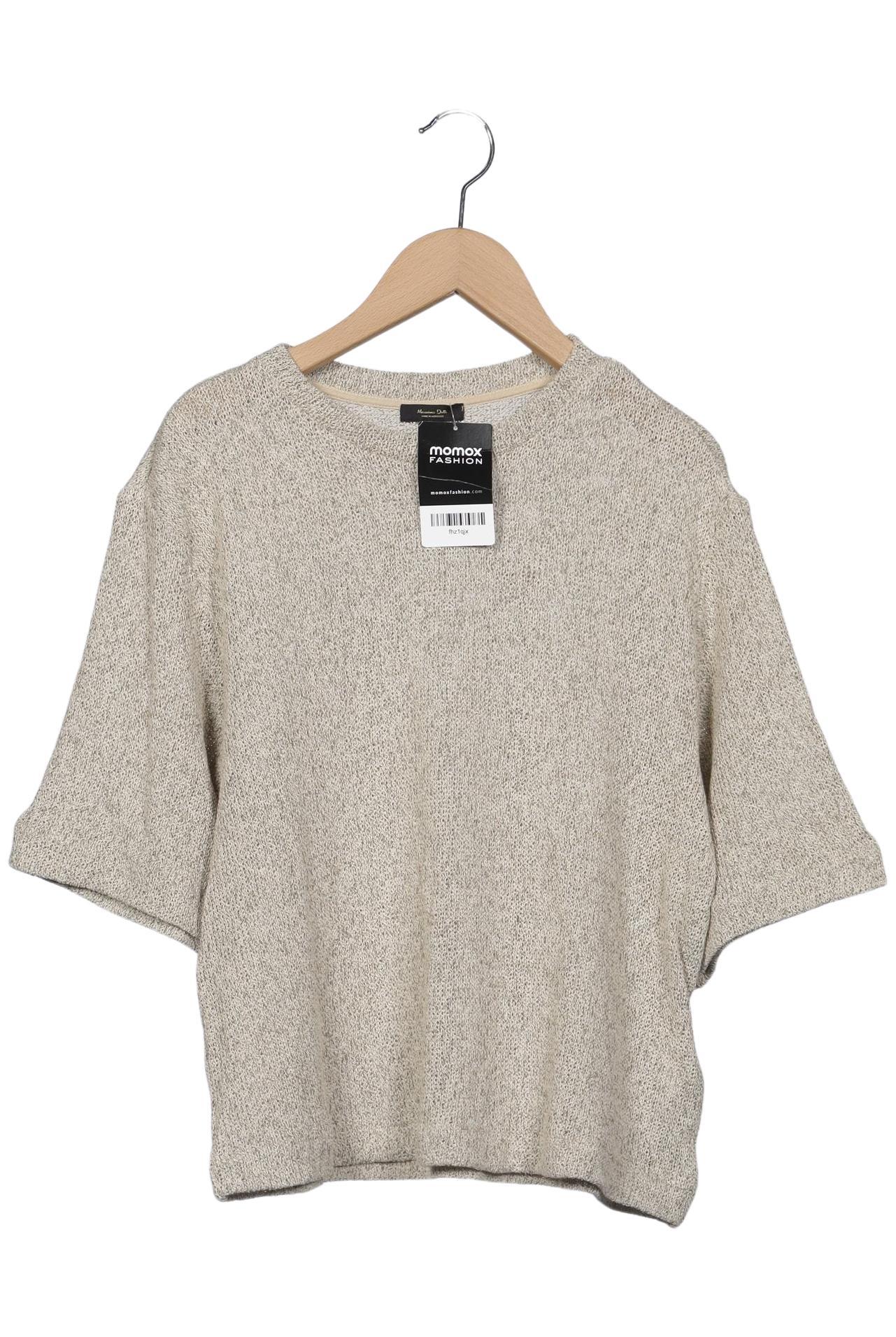 

Massimo Dutti Damen Pullover, beige, Gr. 38