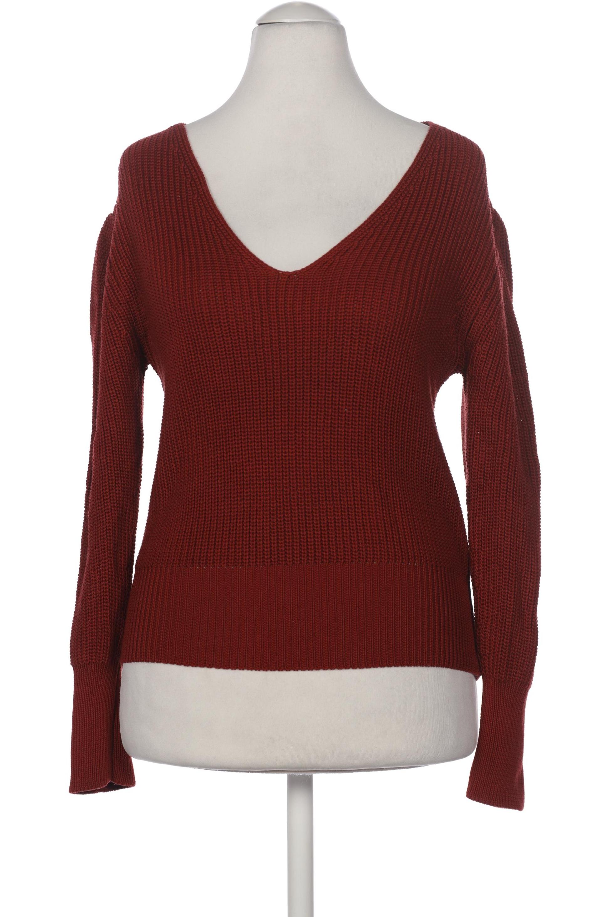 

Massimo Dutti Damen Pullover, bordeaux, Gr. 38
