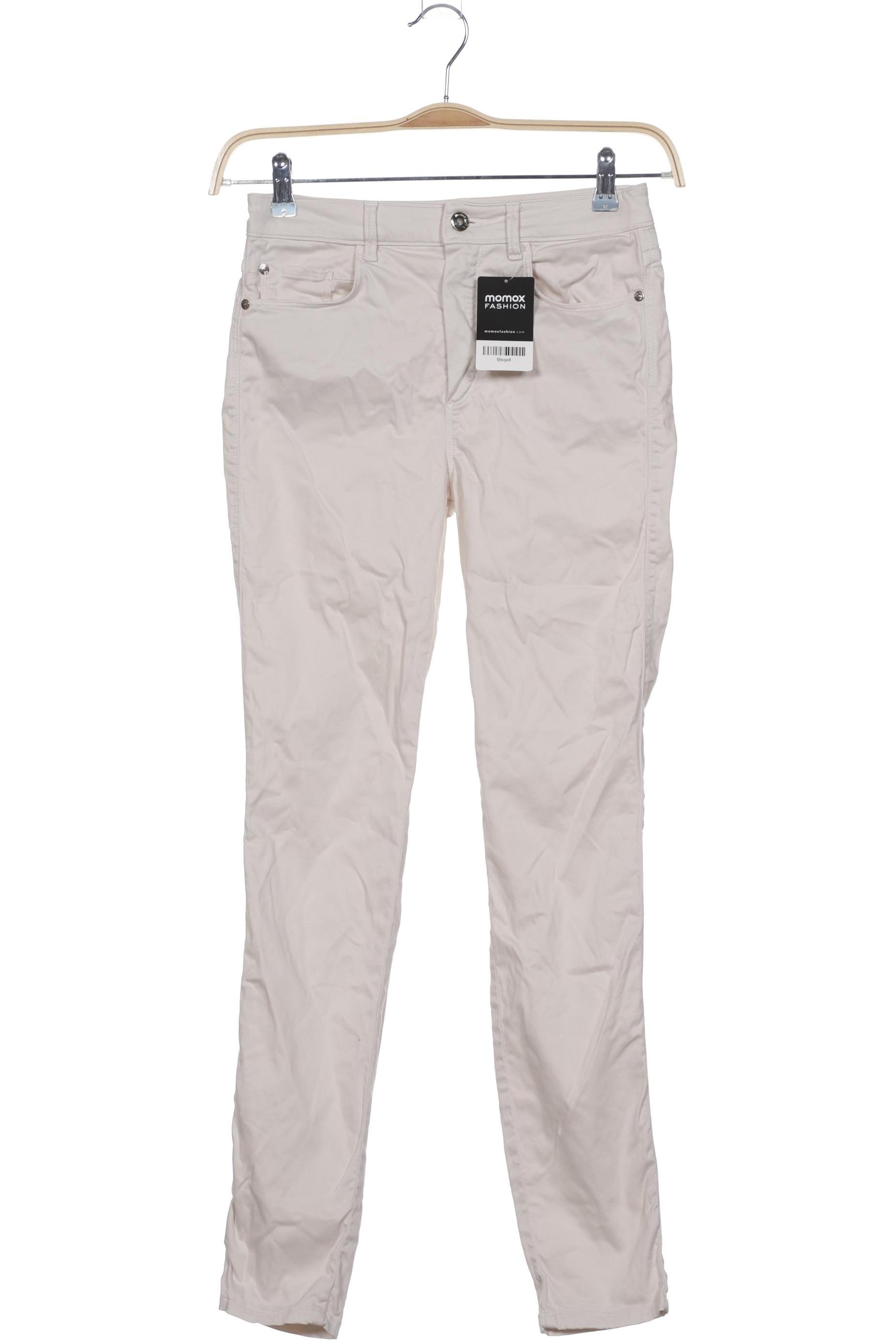 

Massimo Dutti Damen Stoffhose, cremeweiß, Gr. 36