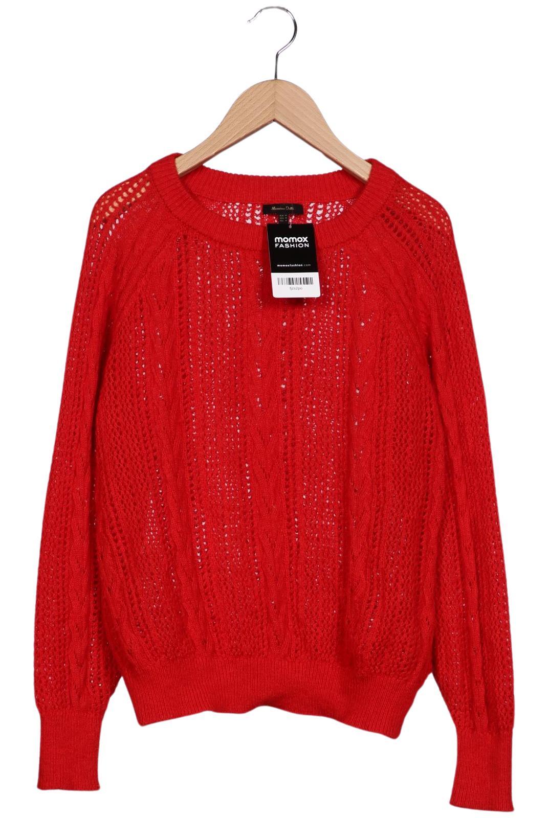 

Massimo Dutti Damen Pullover, rot, Gr. 38