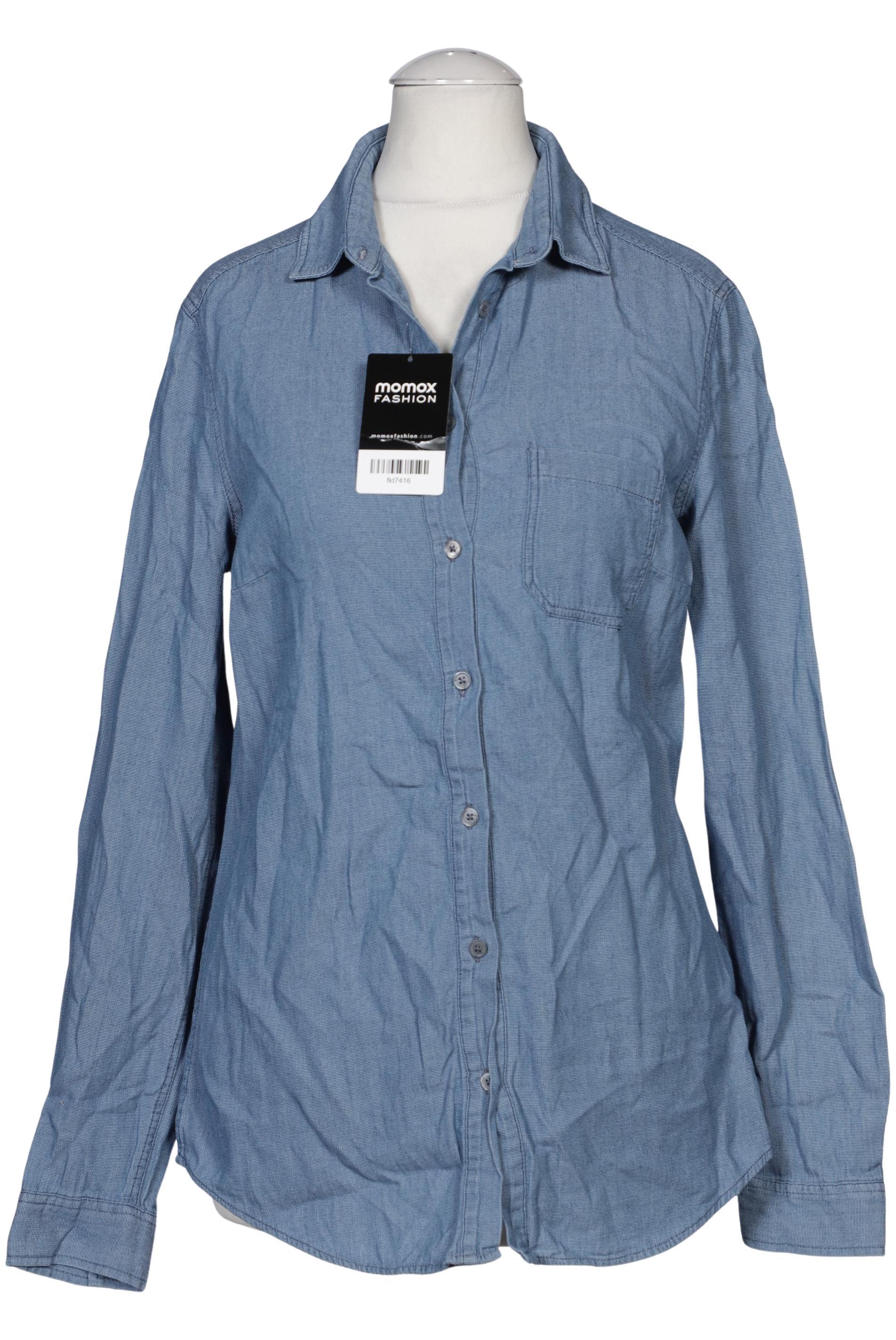 

Massimo Dutti Damen Bluse, blau, Gr. 36