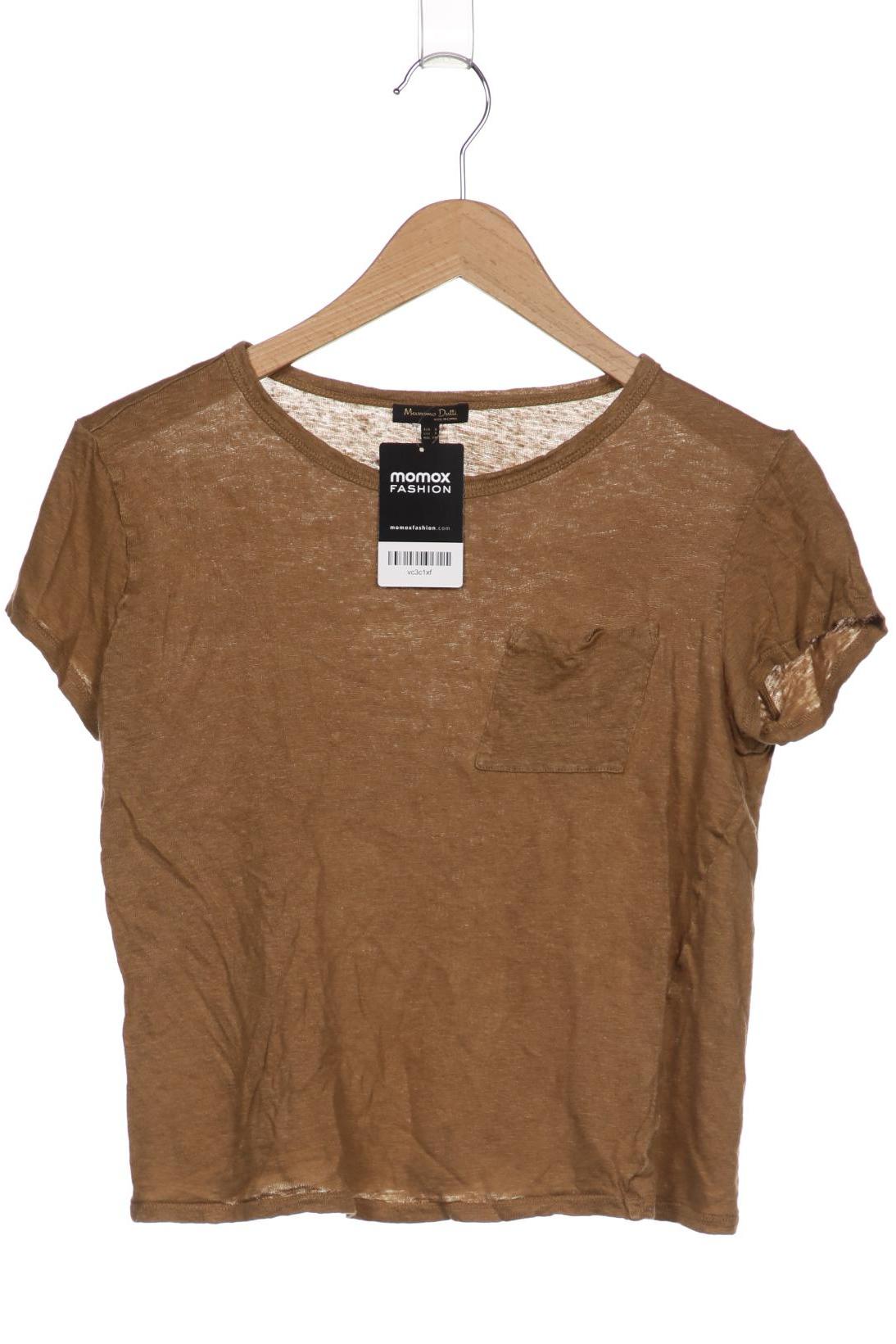 

Massimo Dutti Damen T-Shirt, braun, Gr. 36