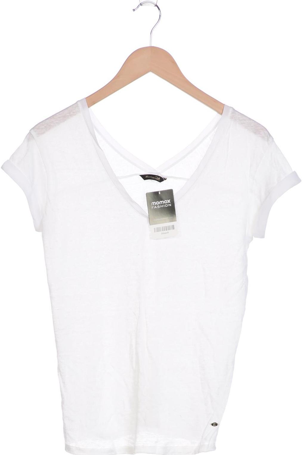 

Massimo Dutti Damen T-Shirt, weiß