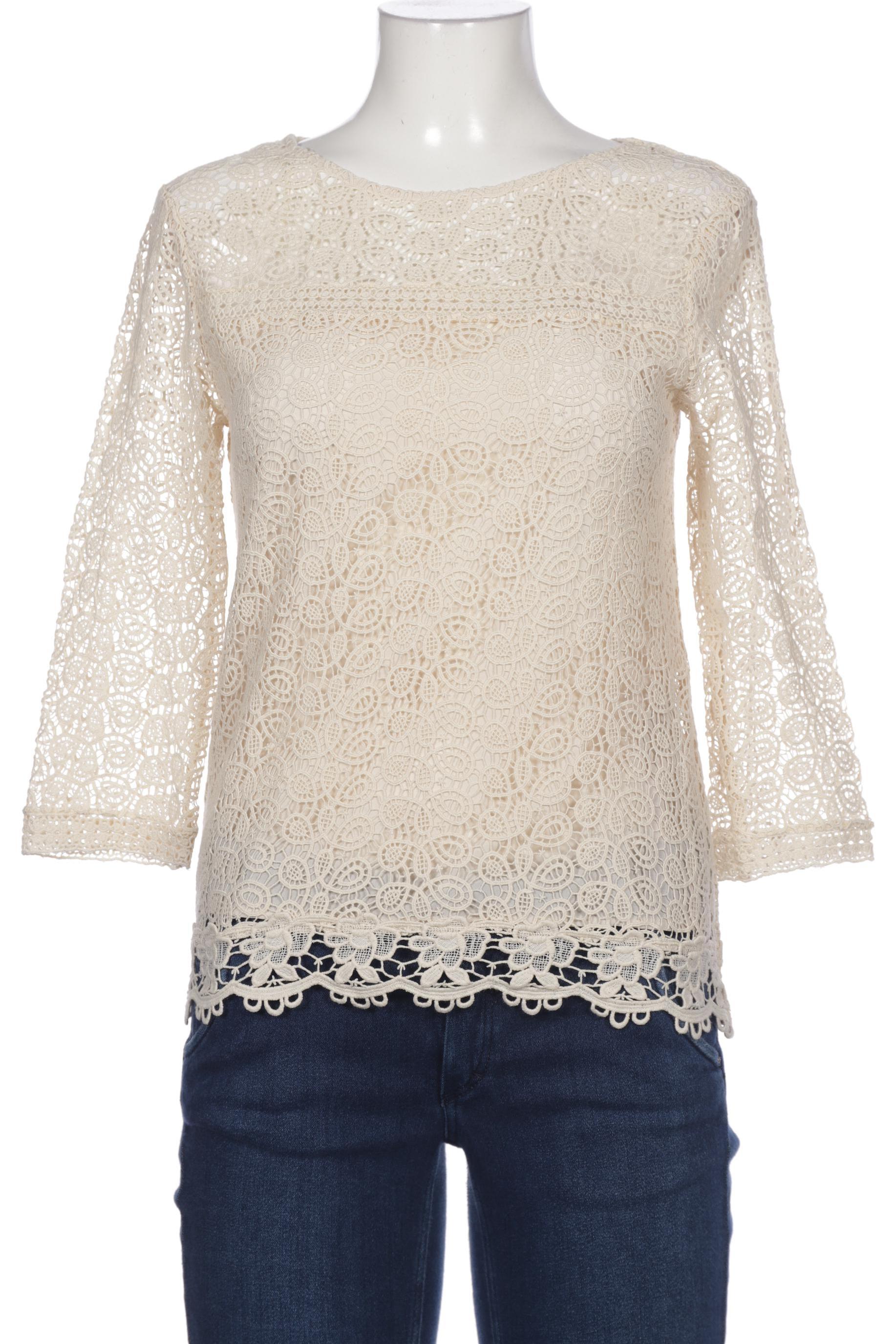 

Massimo Dutti Damen Bluse, cremeweiß