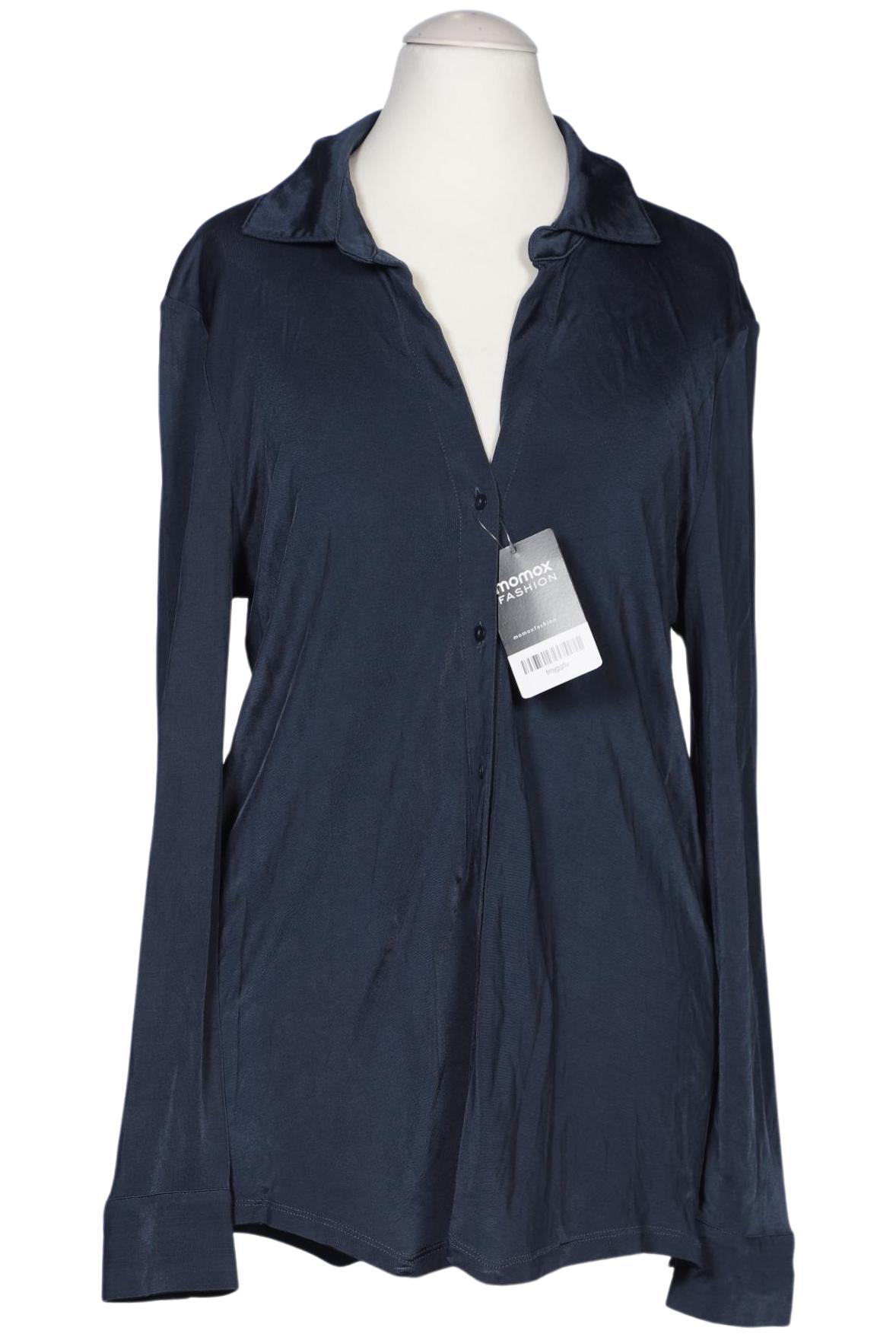 

Massimo Dutti Damen Bluse, marineblau, Gr. 38