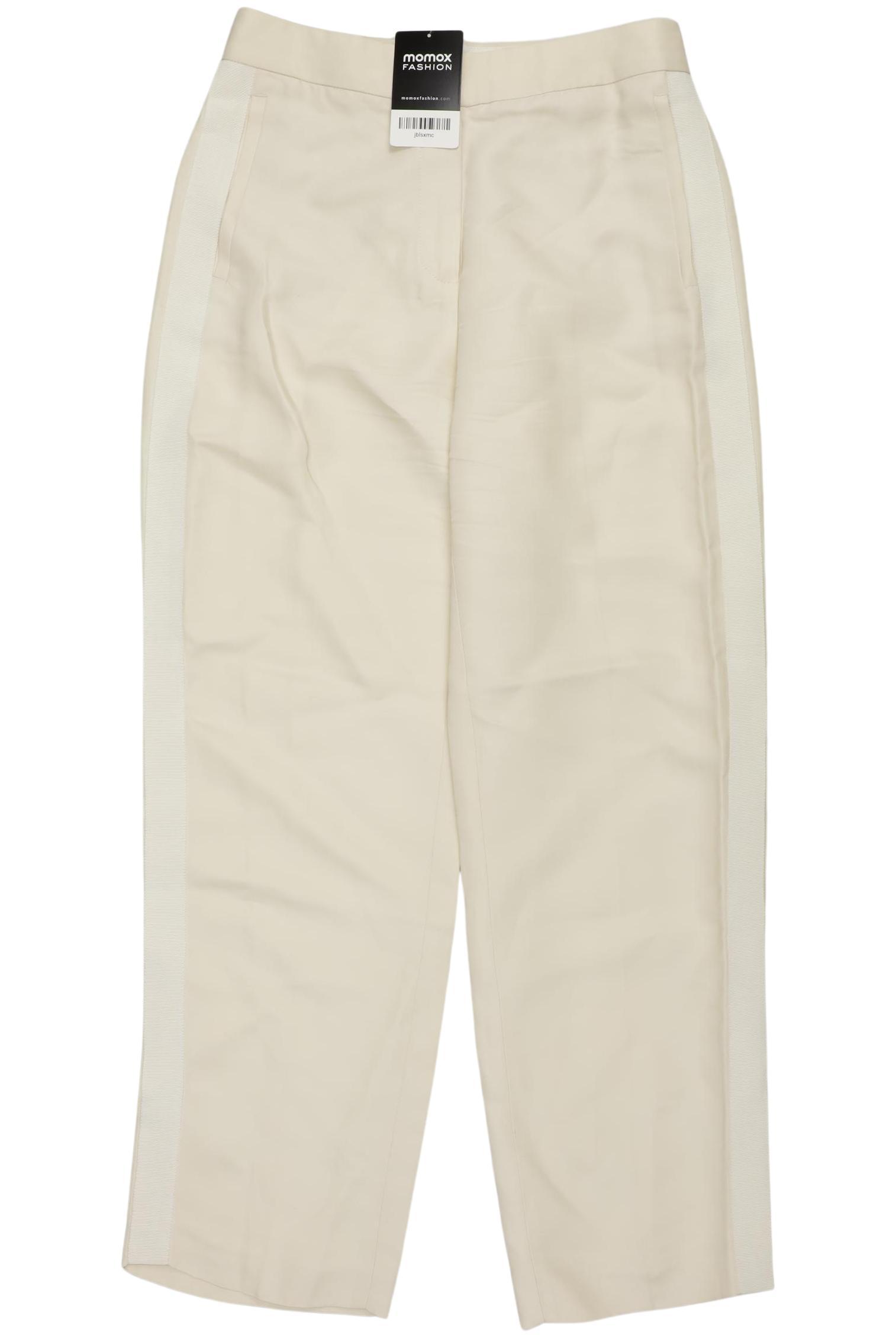 

Massimo Dutti Damen Stoffhose, cremeweiß, Gr. 34