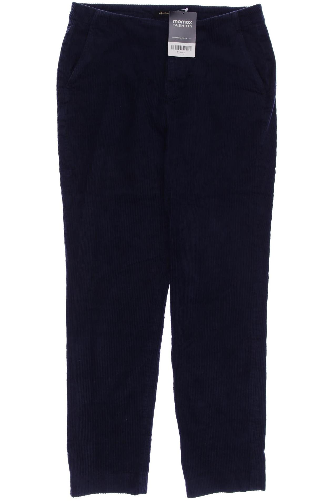 

Massimo Dutti Damen Stoffhose, marineblau, Gr. 36