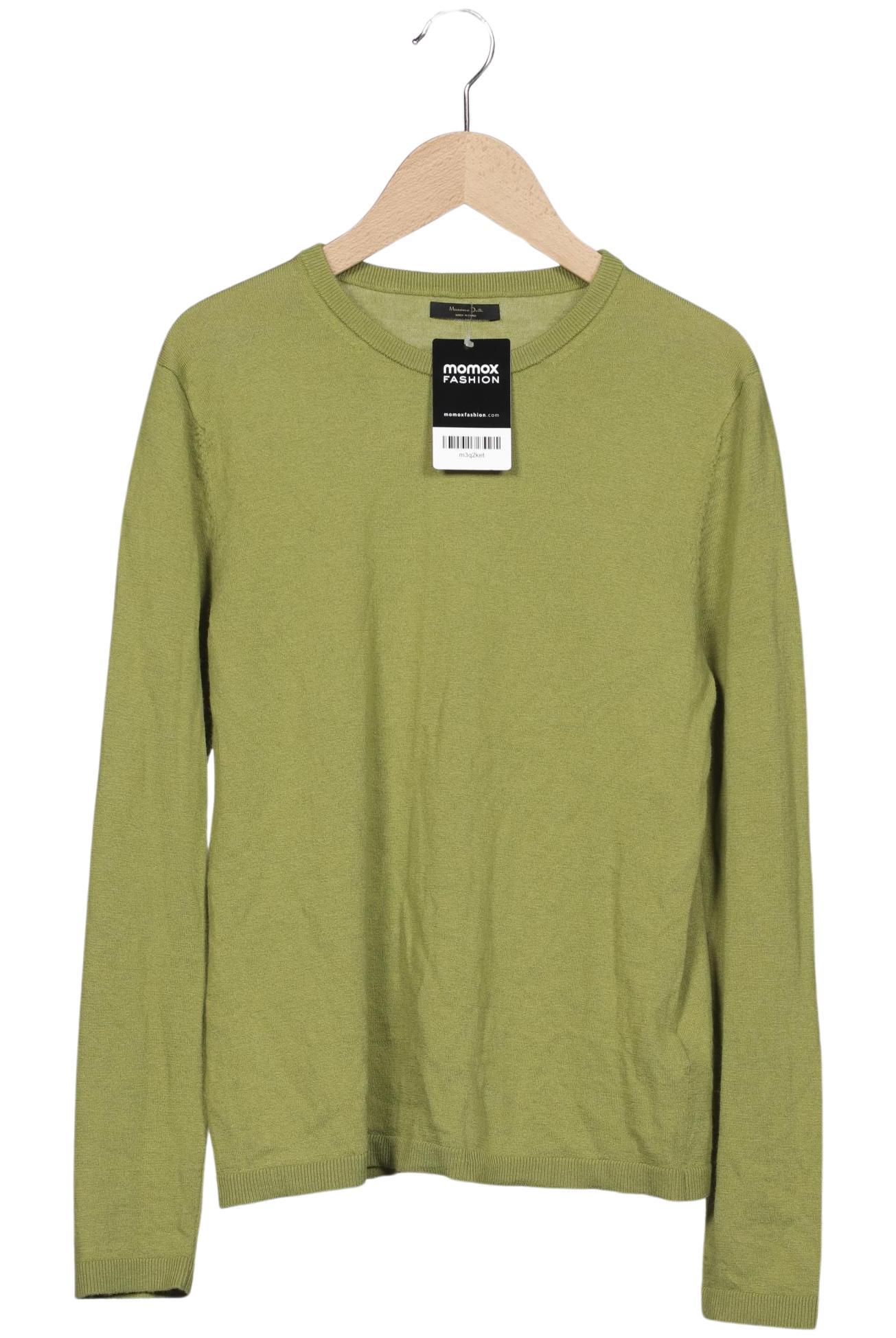 

Massimo Dutti Damen Pullover, hellgrün, Gr. 36