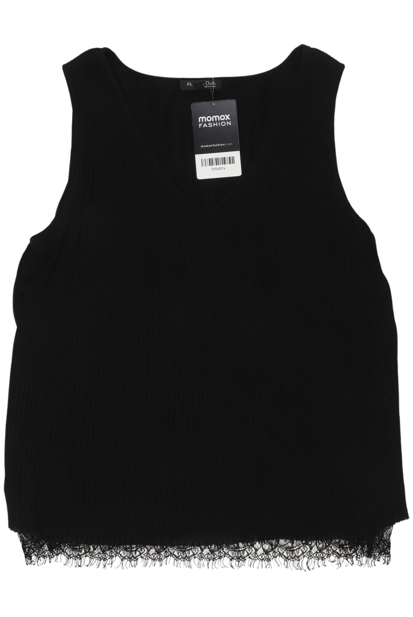 

Massimo Dutti Damen Top, schwarz, Gr. 34