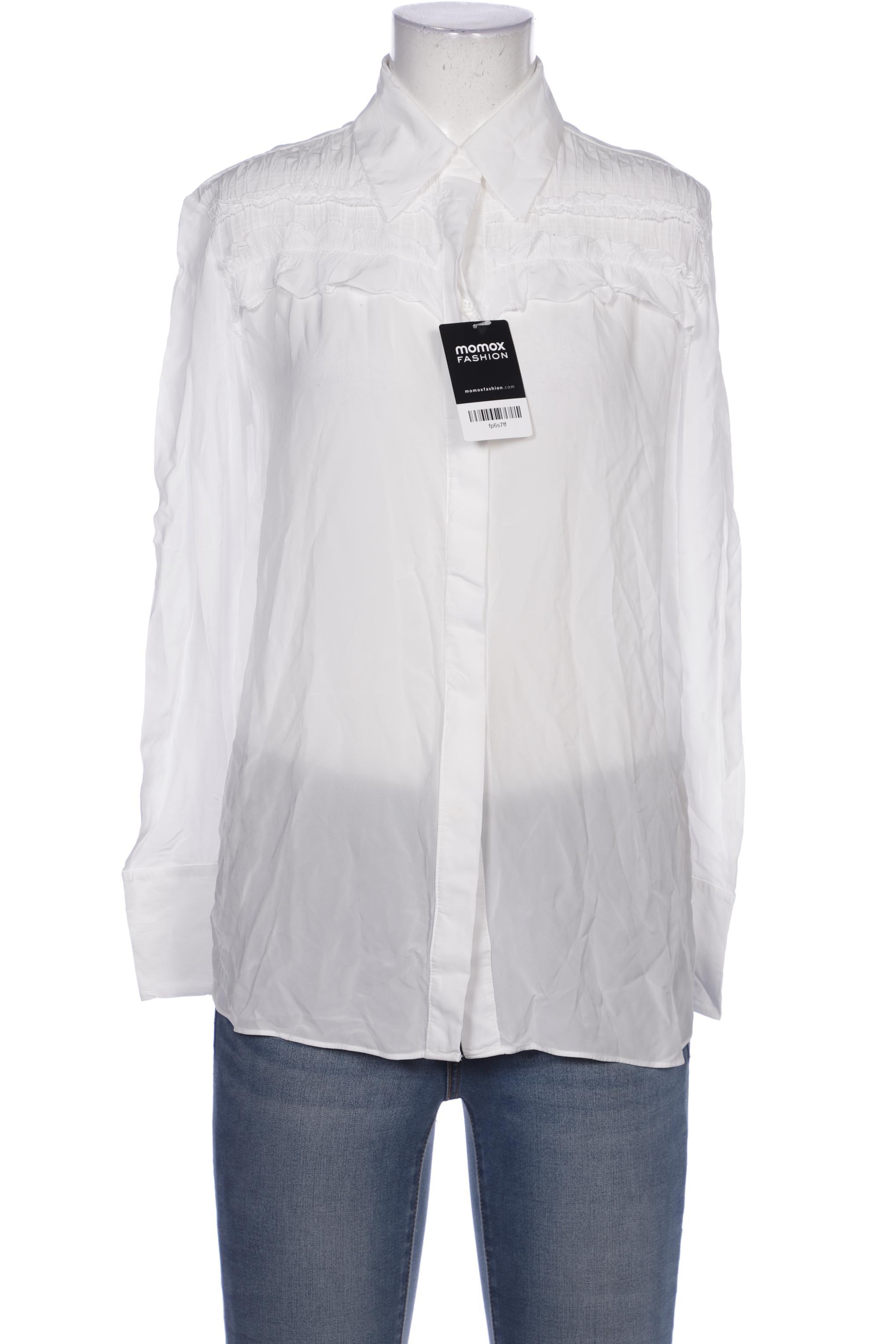 

Massimo Dutti Damen Bluse, weiß, Gr. 36