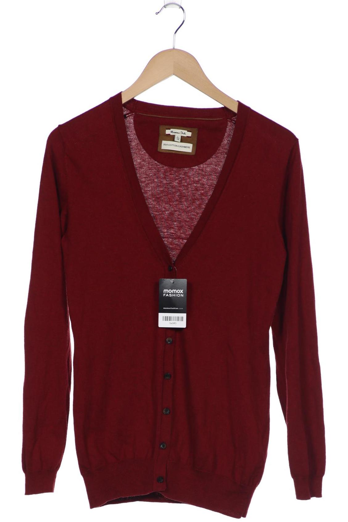 

Massimo Dutti Damen Strickjacke, bordeaux, Gr. 42