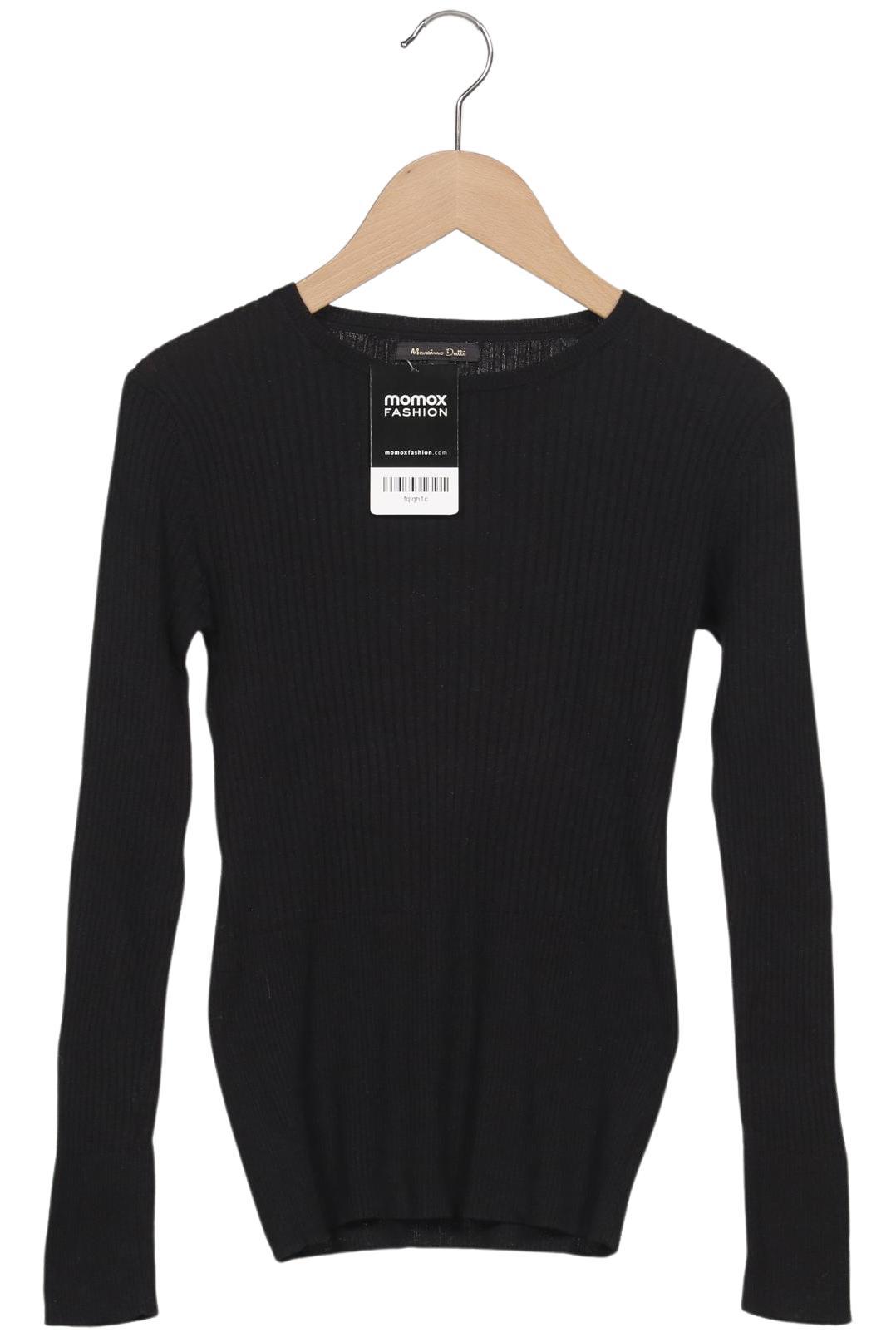 

Massimo Dutti Damen Pullover, schwarz, Gr. 34