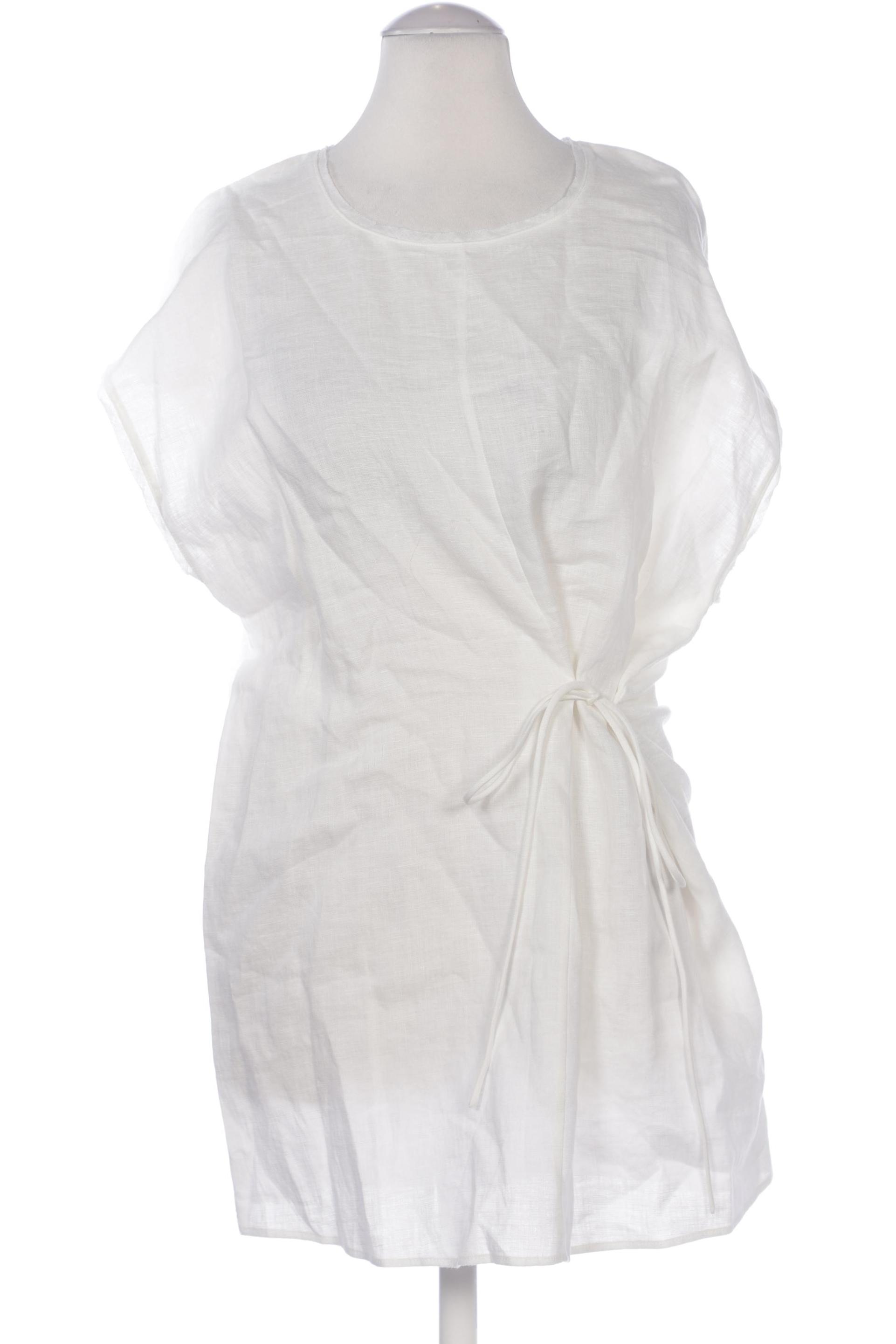 

Massimo Dutti Damen Bluse, weiß, Gr. 34