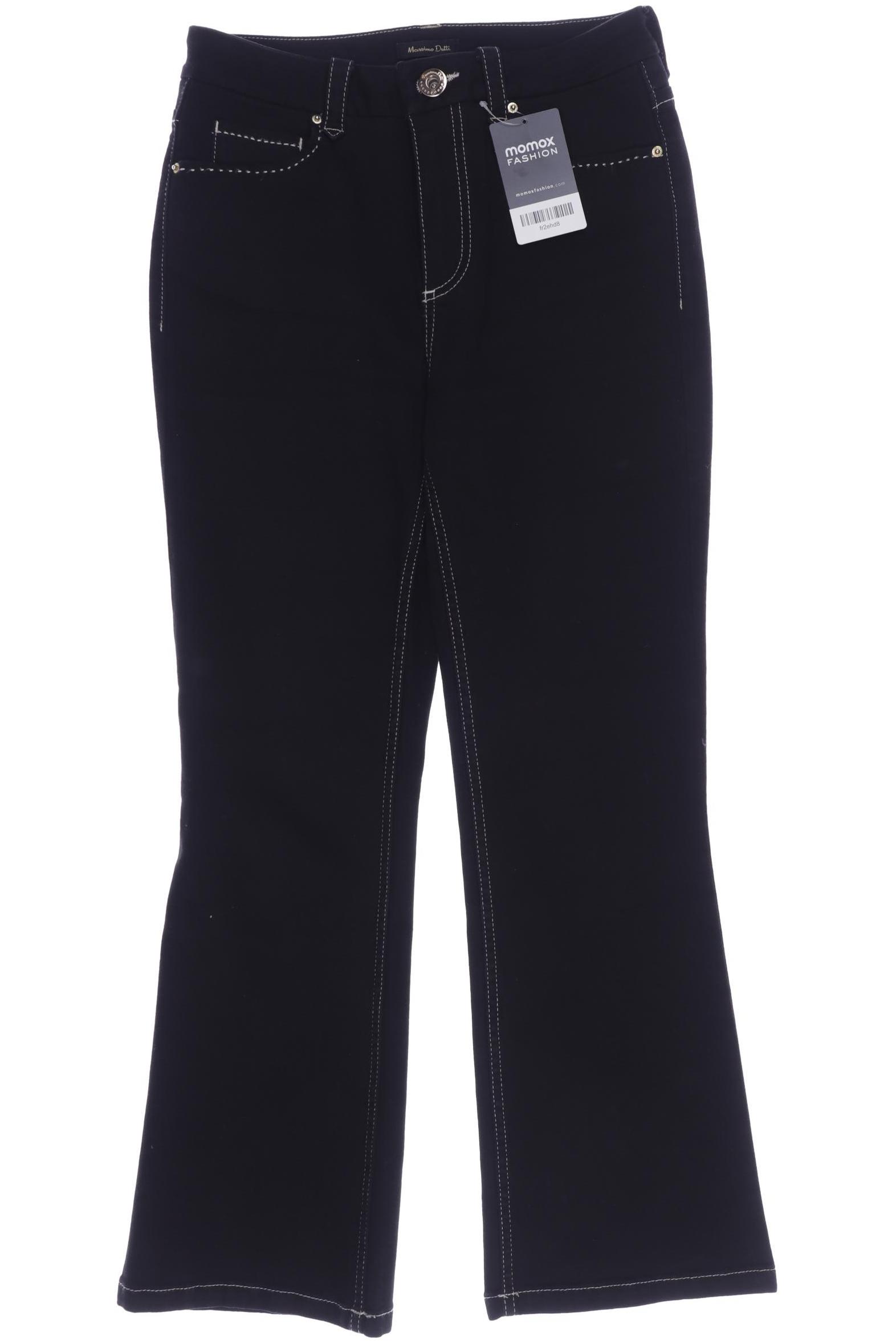 

Massimo Dutti Damen Jeans, schwarz