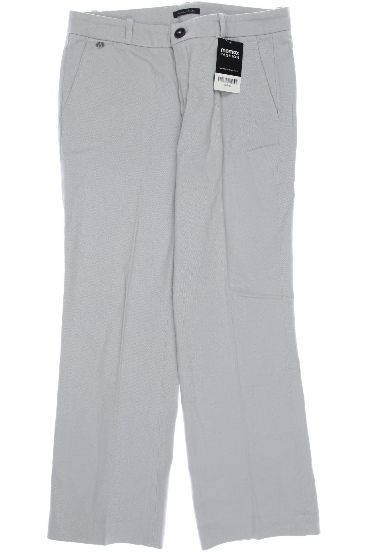 

Massimo Dutti Damen Stoffhose, grau, Gr. 40