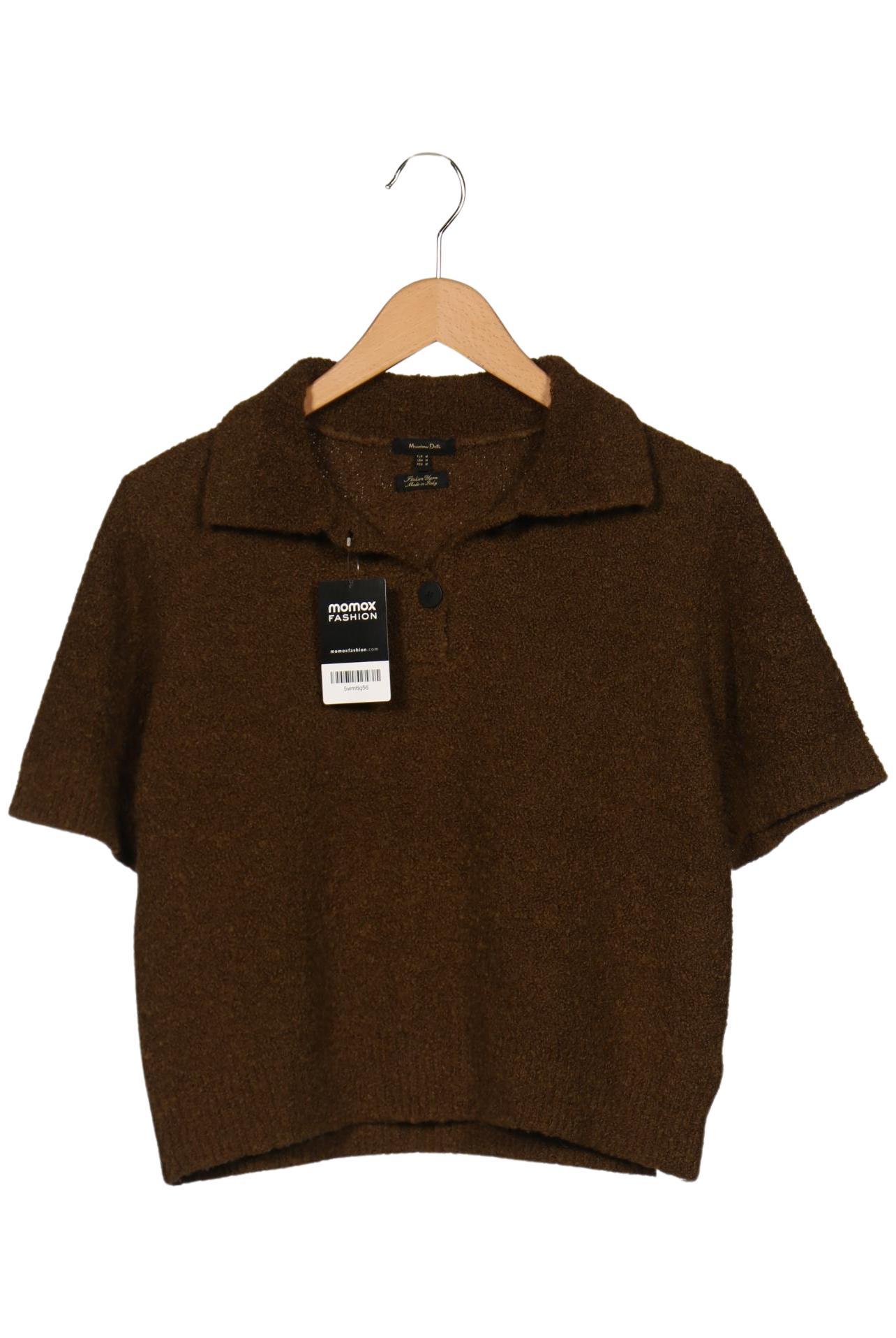 

Massimo Dutti Damen Pullover, braun, Gr. 38