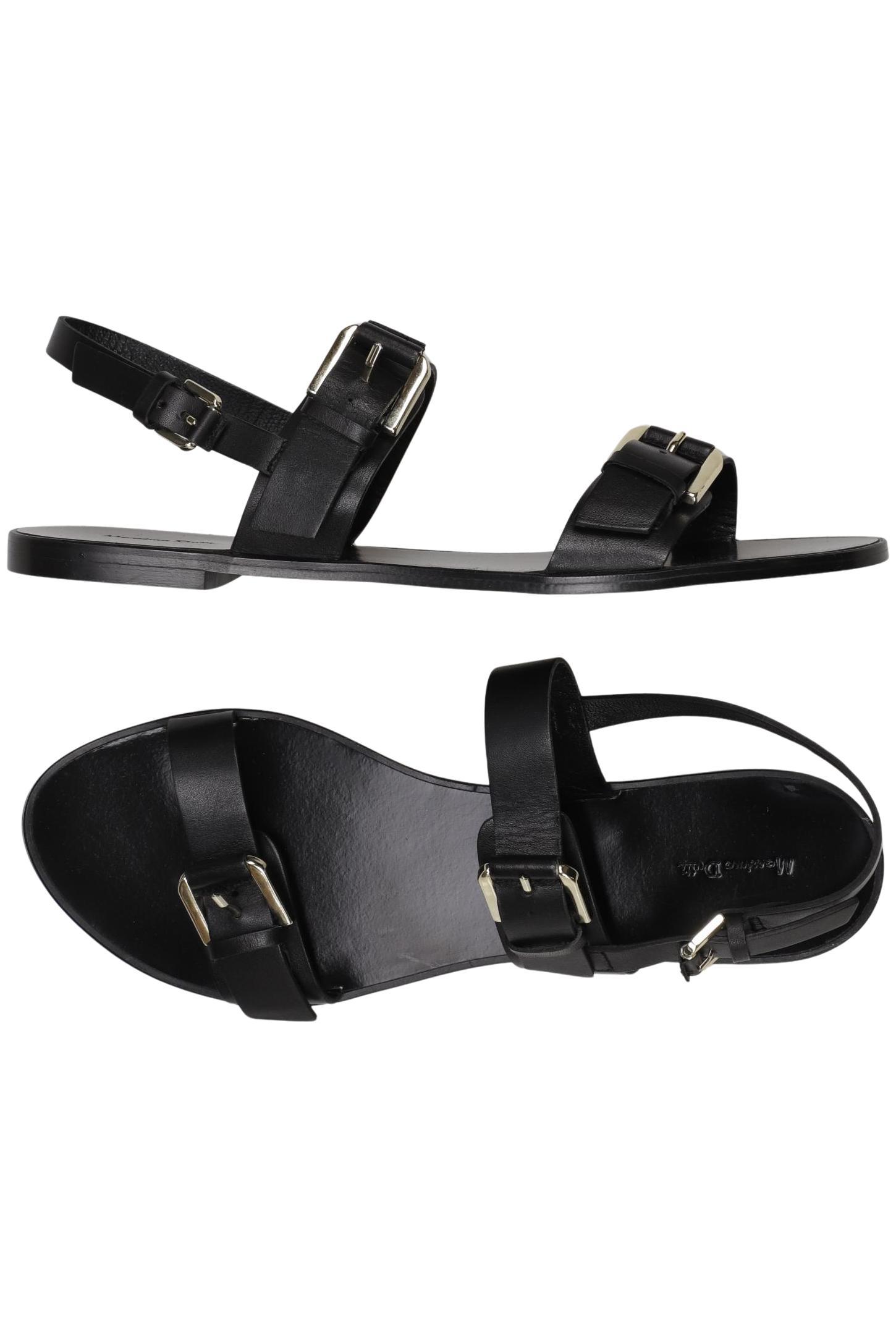 

Massimo Dutti Damen Sandale, schwarz, Gr. 40