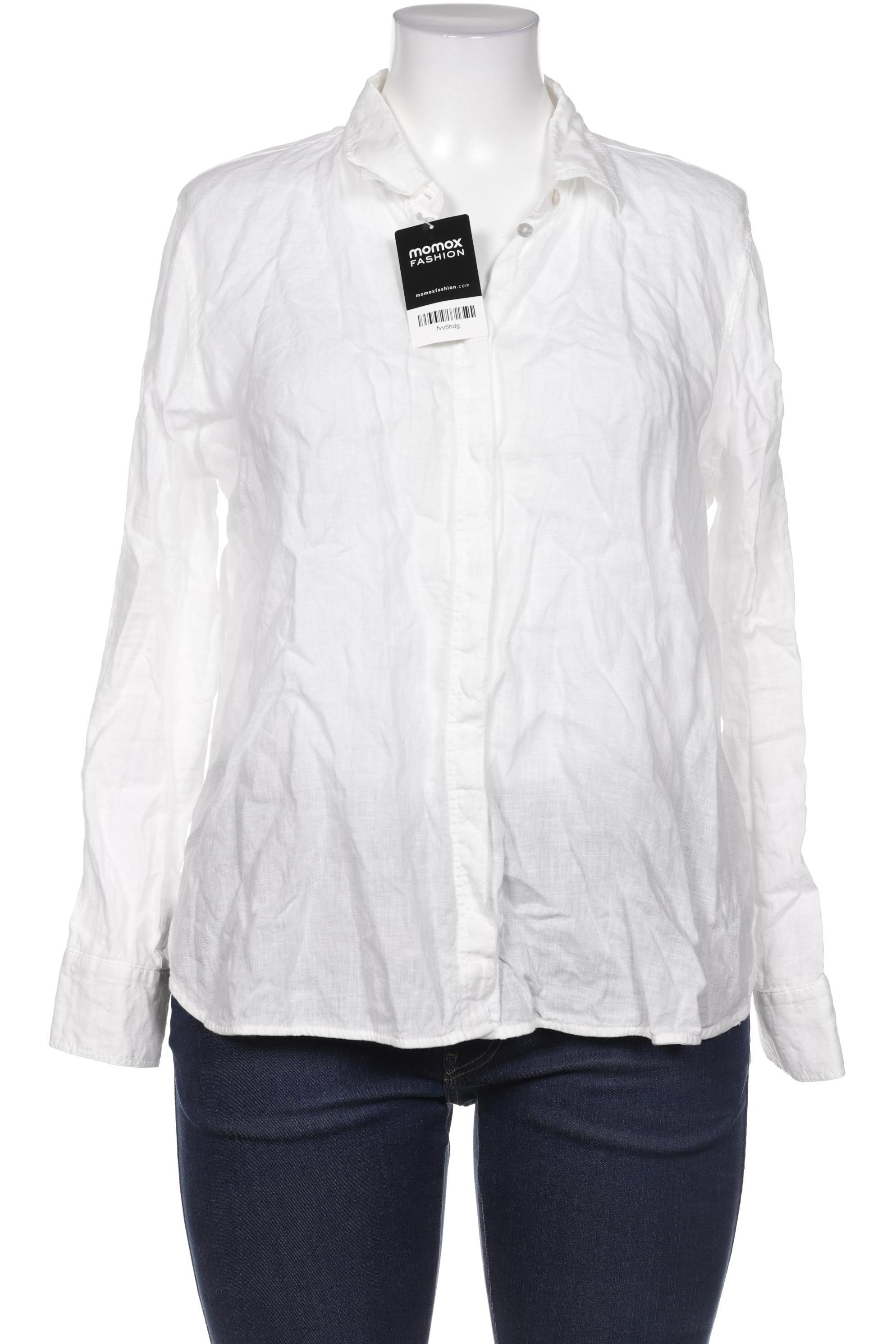 

Massimo Dutti Damen Bluse, weiß, Gr. 44