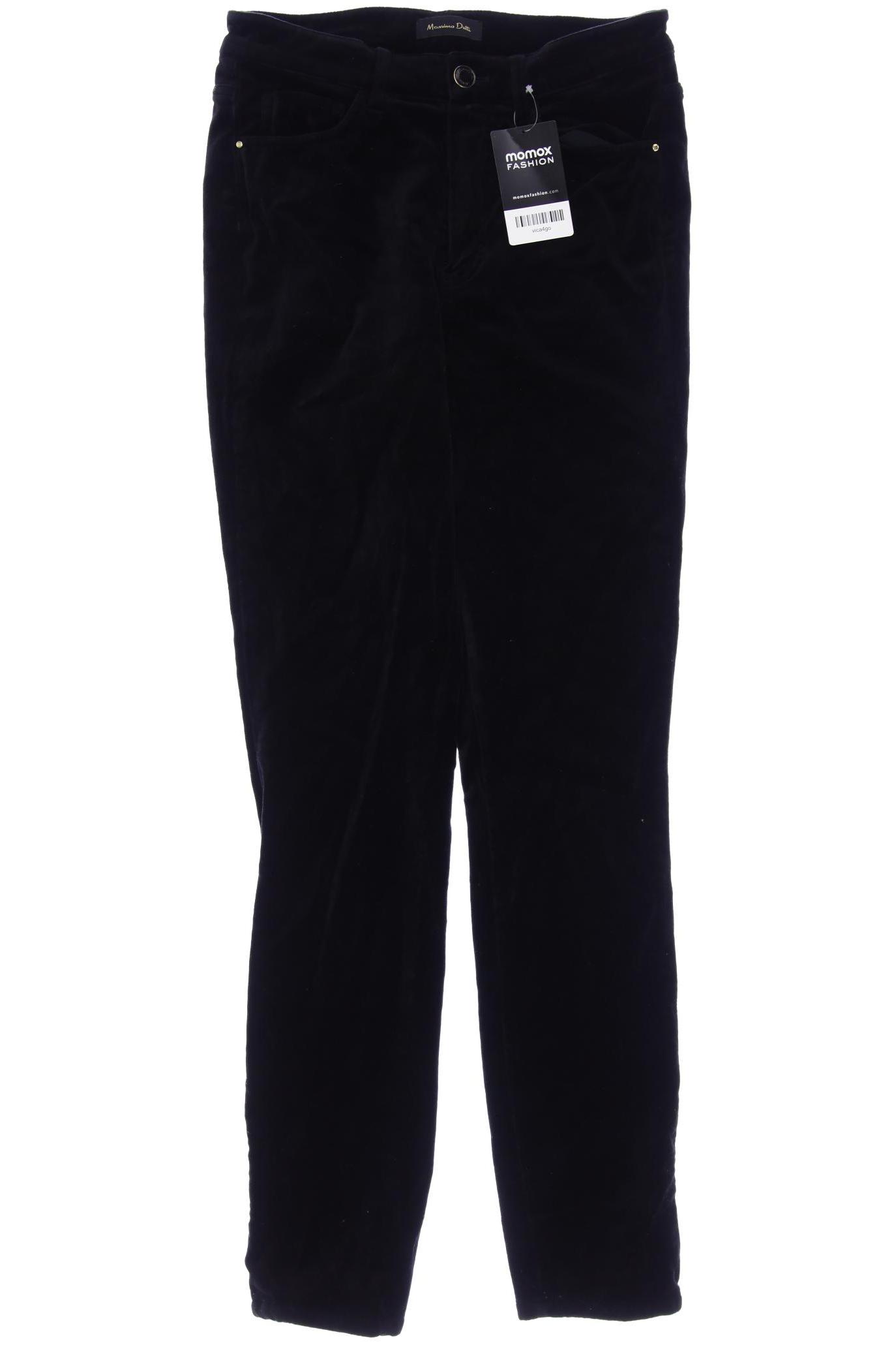 

Massimo Dutti Damen Stoffhose, schwarz, Gr. 36