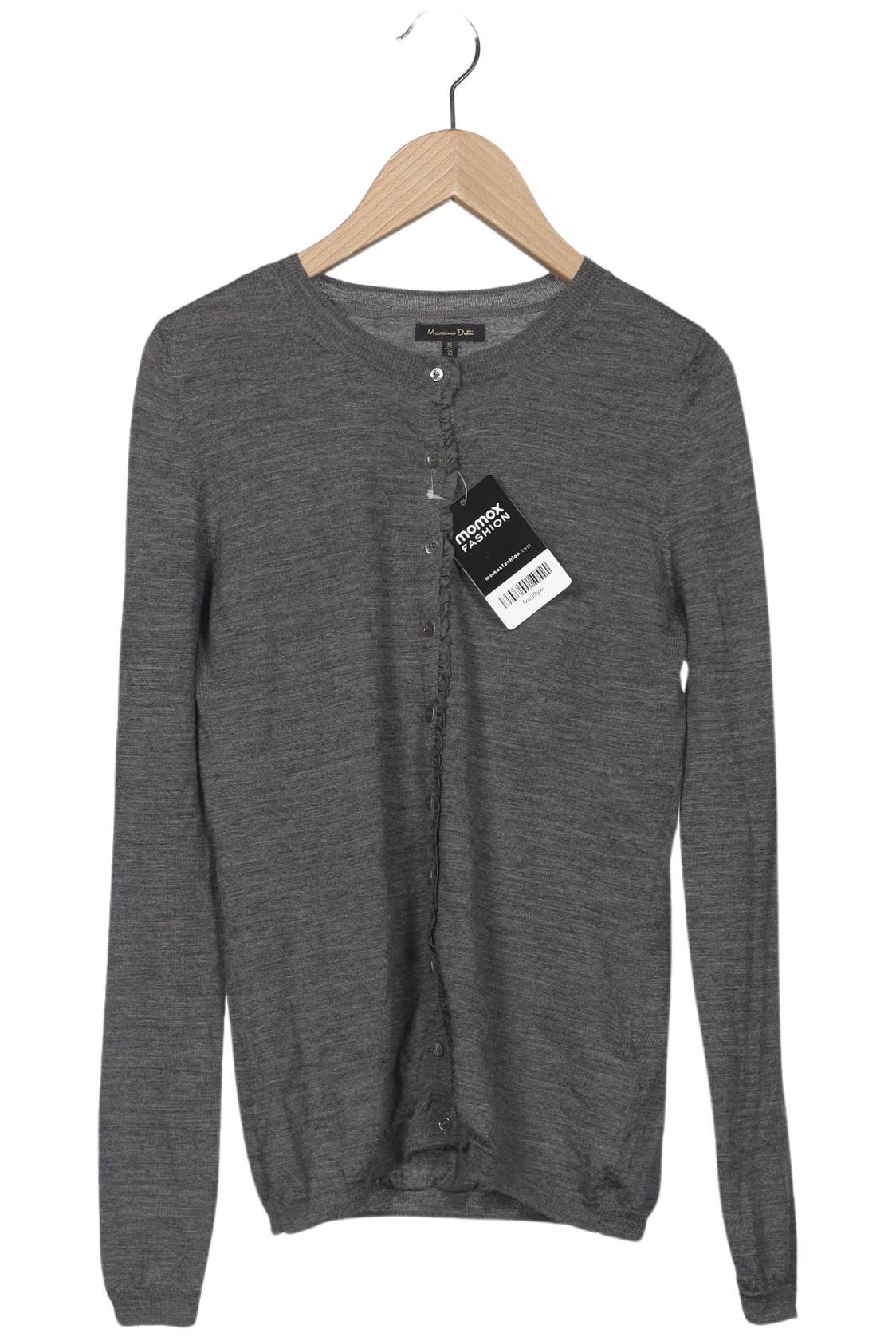 

Massimo Dutti Damen Strickjacke, grau, Gr. 38