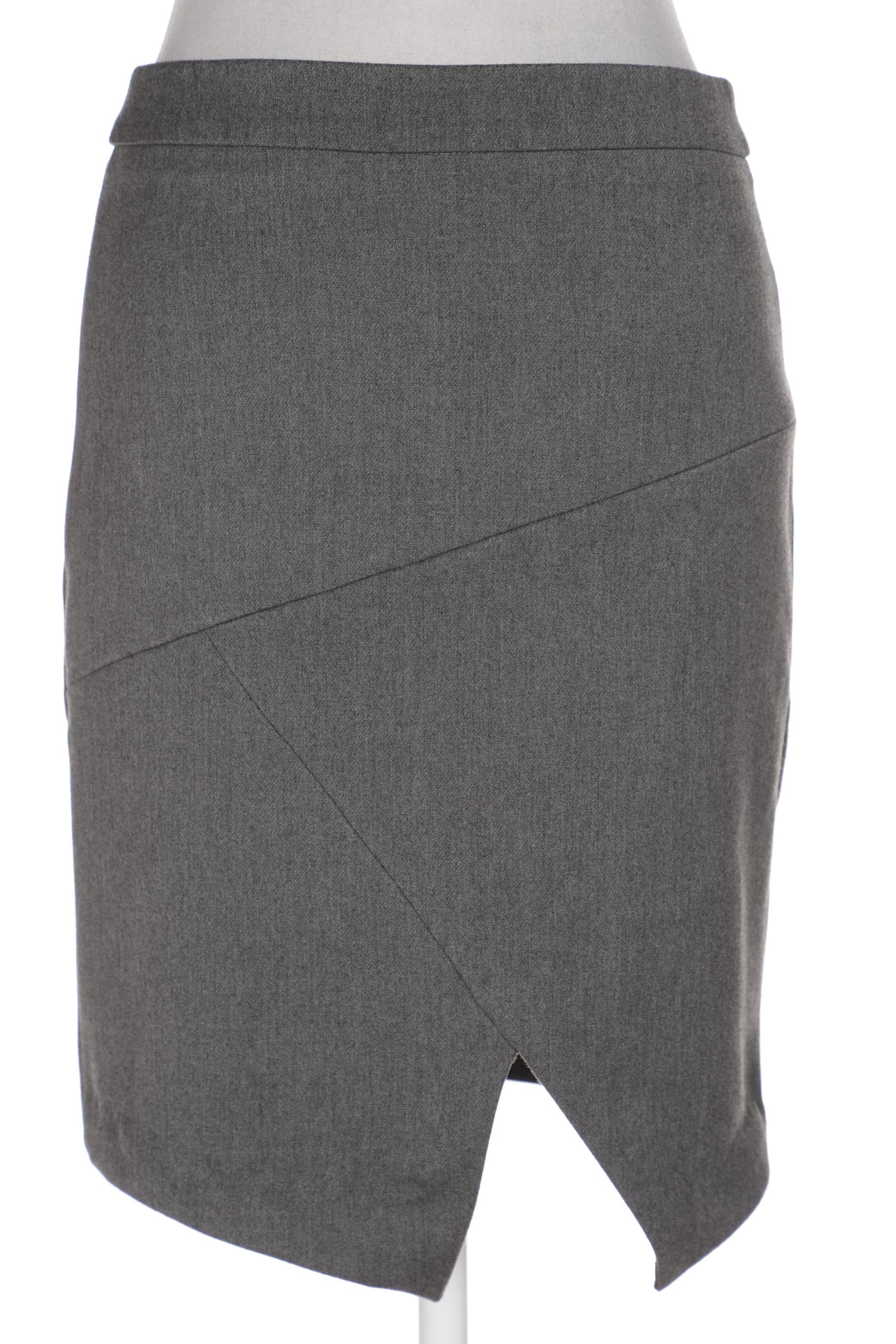 

Massimo Dutti Damen Rock, grau, Gr. 38